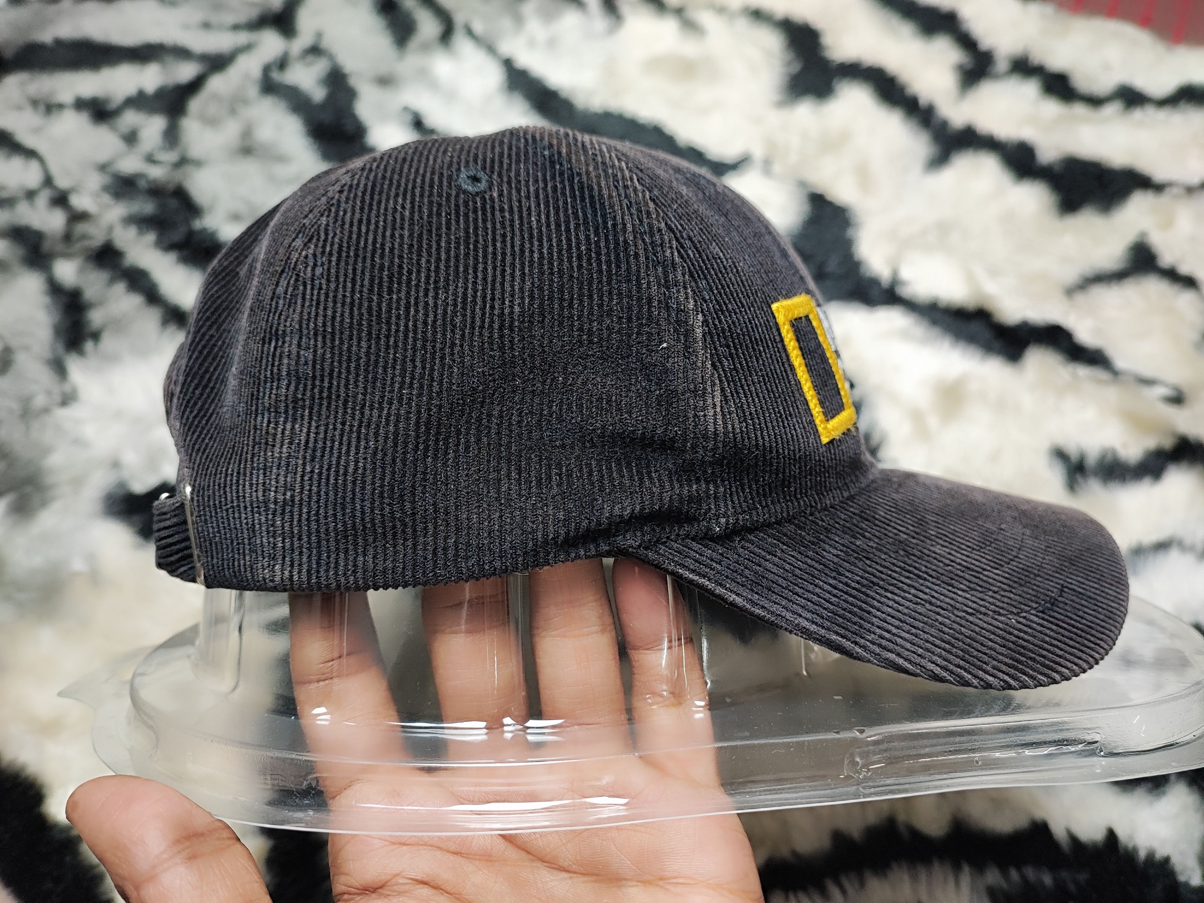 Japanese Brand NATIONAL GEOGRAPHIC CORDUROY CAP Size ONE SIZE - 2 Thumbnail