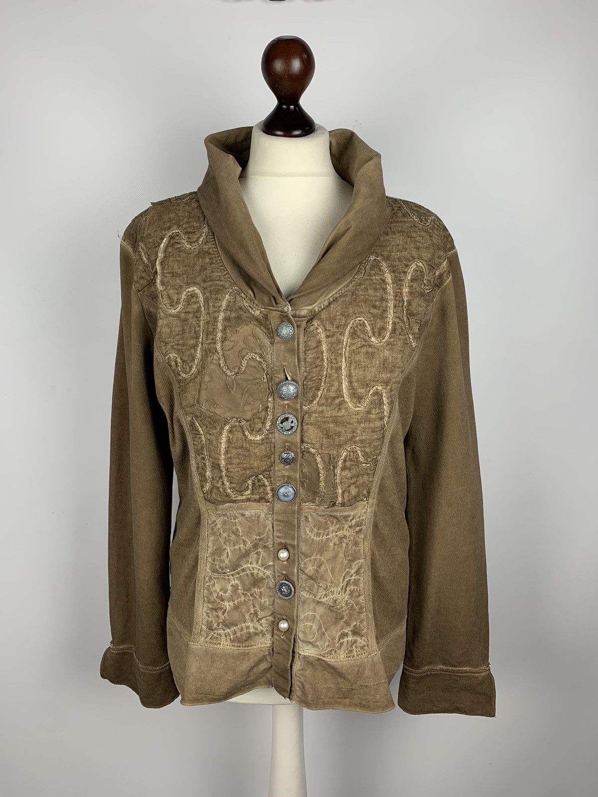 Elisa Cavaletti Vintage Bottega Elisa Cavaletti Cardigan Button Ups Size XL Size XL / US 12-14 / IT 48-50 - 1 Thumbnail