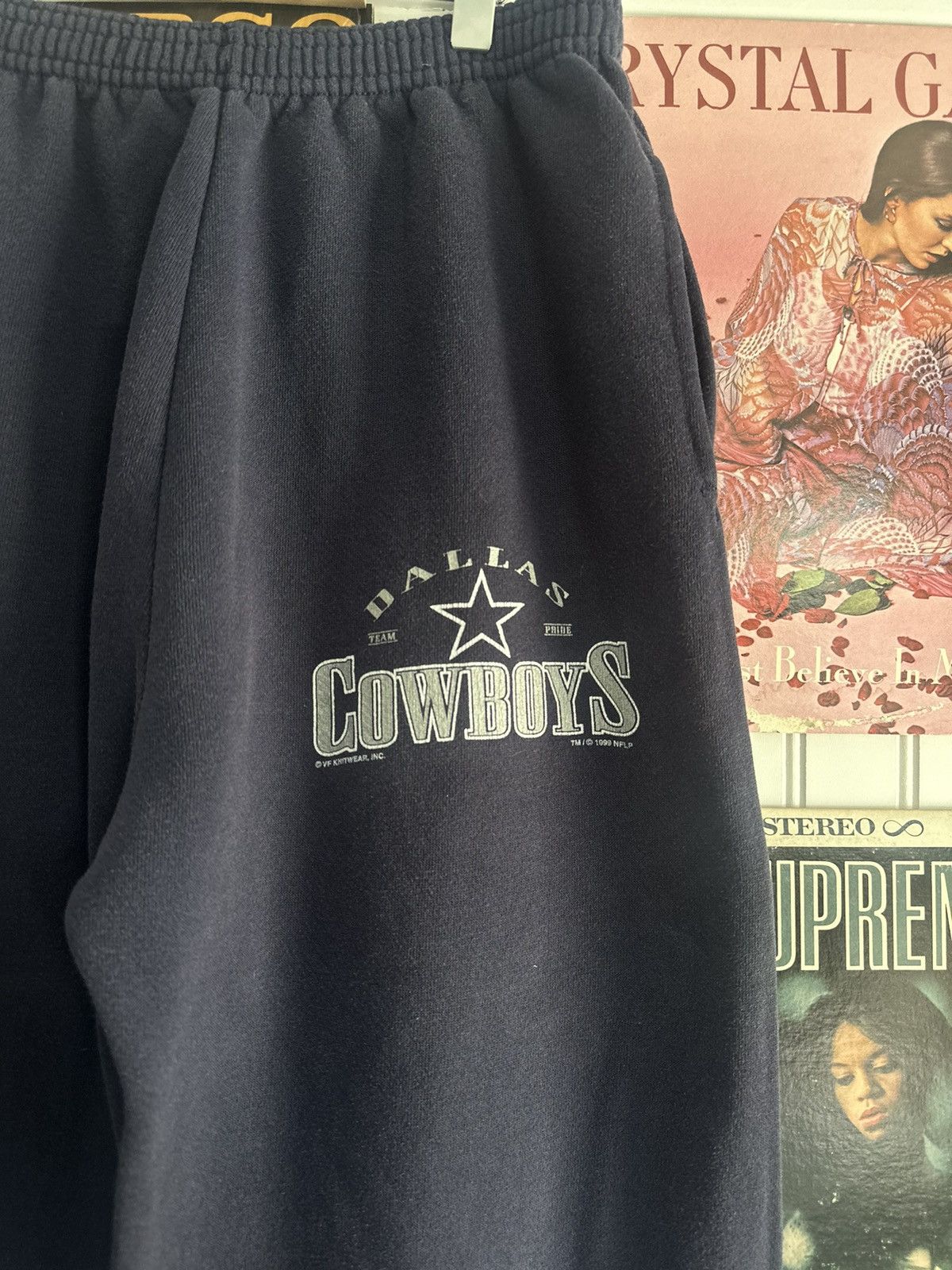 Lee 1999 Dallas Cowboys navy sweatpants Size US 40 / EU 56 - 2 Thumbnail