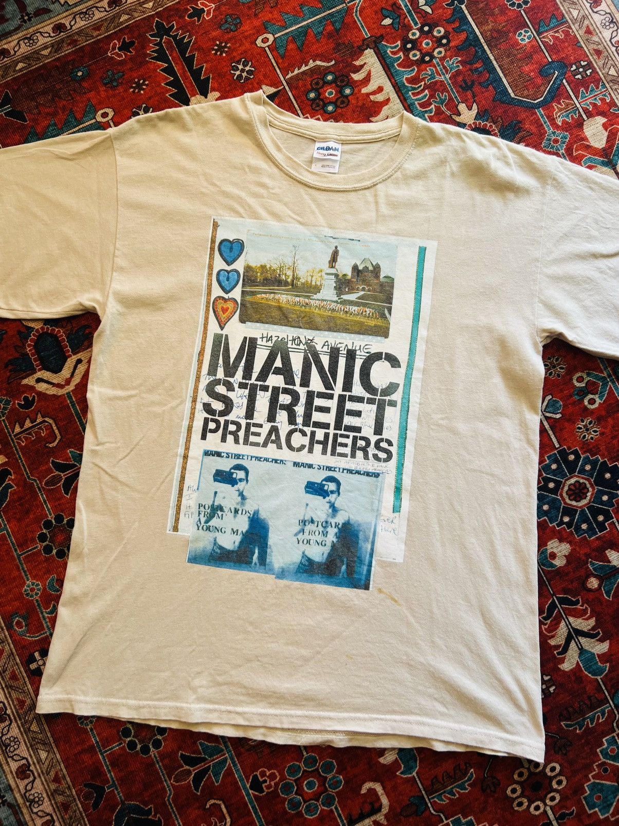 Band Tees 2010 Manic Street Preachers Postcards from a Young Man Tee Size US L / EU 52-54 / 3 - 2 Thumbnail