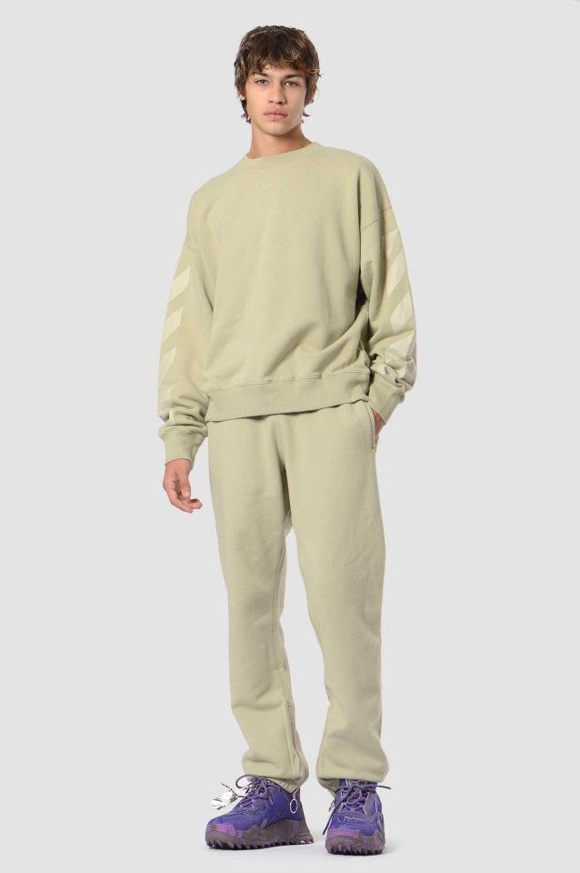 Off-White Beige Rubber Arrows Zipped Sweatpants Size US 38 / EU 54 - 3 Thumbnail