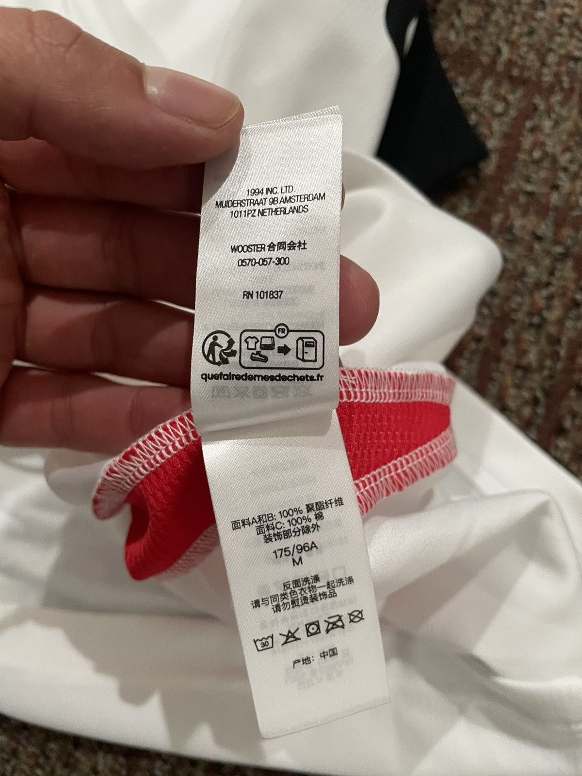 Supreme Supreme Hooded Soccer Jersey (Medium) Size US M / EU 48-50 / 2 - 6 Thumbnail