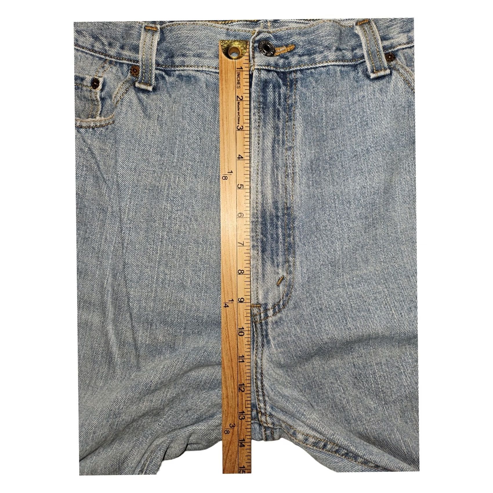 Levi's VINTAGE Levi's 550 Jeans Men 42x30 Straight Relaxed Blue Denim 90s Grunge 5-Pocket Mens Size US 42 / EU 58 - 5 Thumbnail