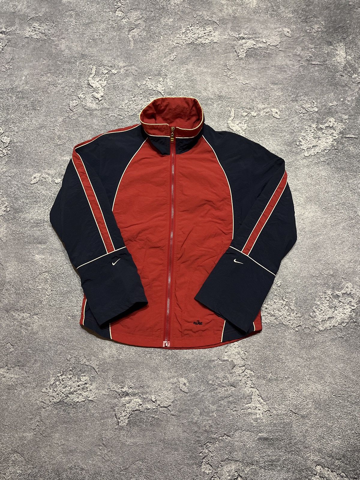 Nike × Vintage Nike vintage track jacket zip windbreaker Size US M / EU 48-50 / 2 - 1 Thumbnail