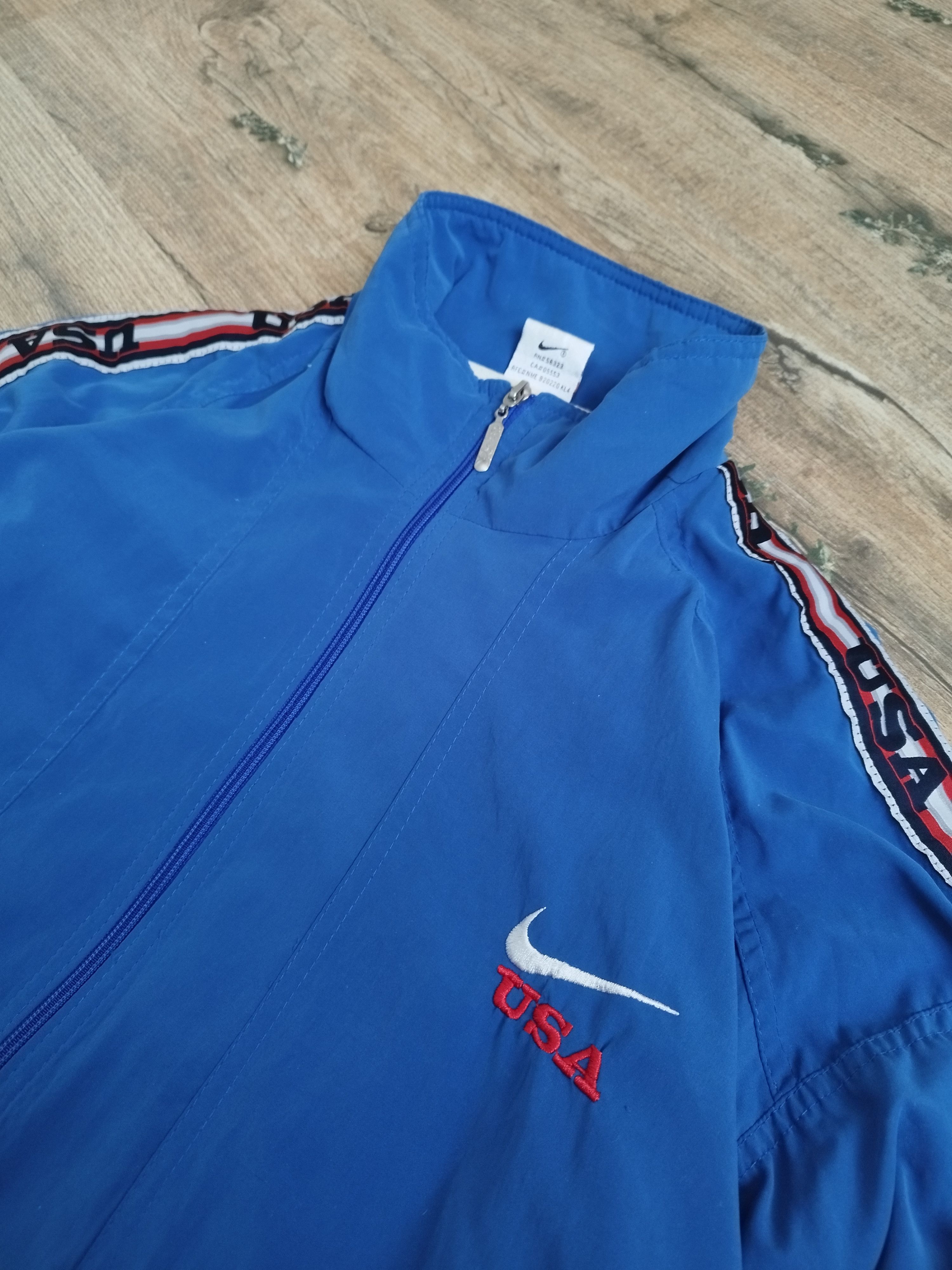 Nike Vintage 90s Nike Team USA Olympic Tracksuit Blue - Men's XL Size US XL / EU 56 / 4 - 3 Thumbnail