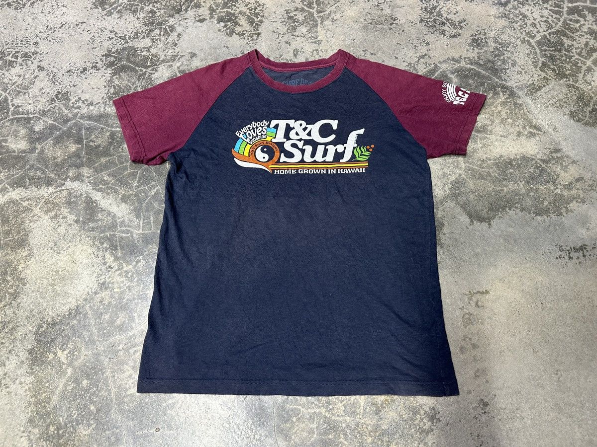 Vintage Sun Faded 🔥 Y2k T&C Surf Hawaii Tshirt Size US M / EU 48-50 / 2 - 2 Thumbnail