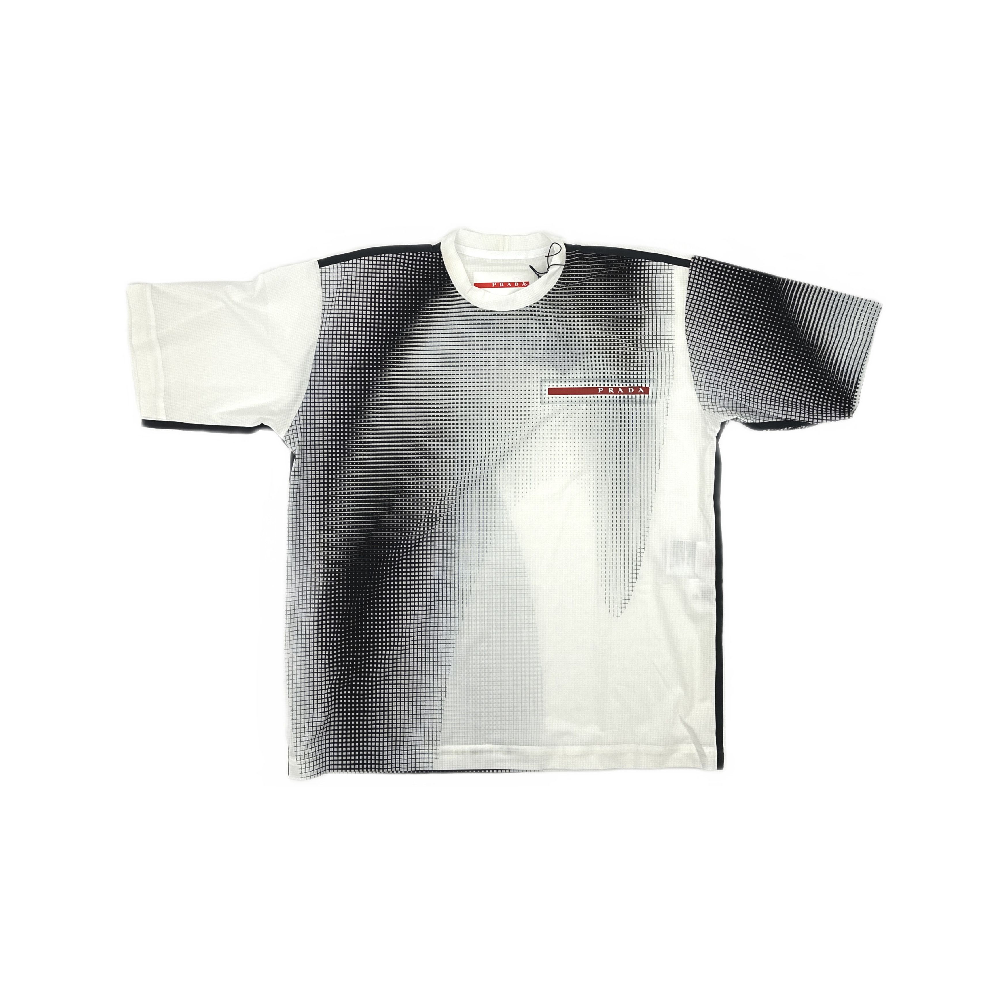 Prada Prada Gradient Grid Print T-Shirt XXL Size US XXL / EU 58 / 5 - 1 Thumbnail