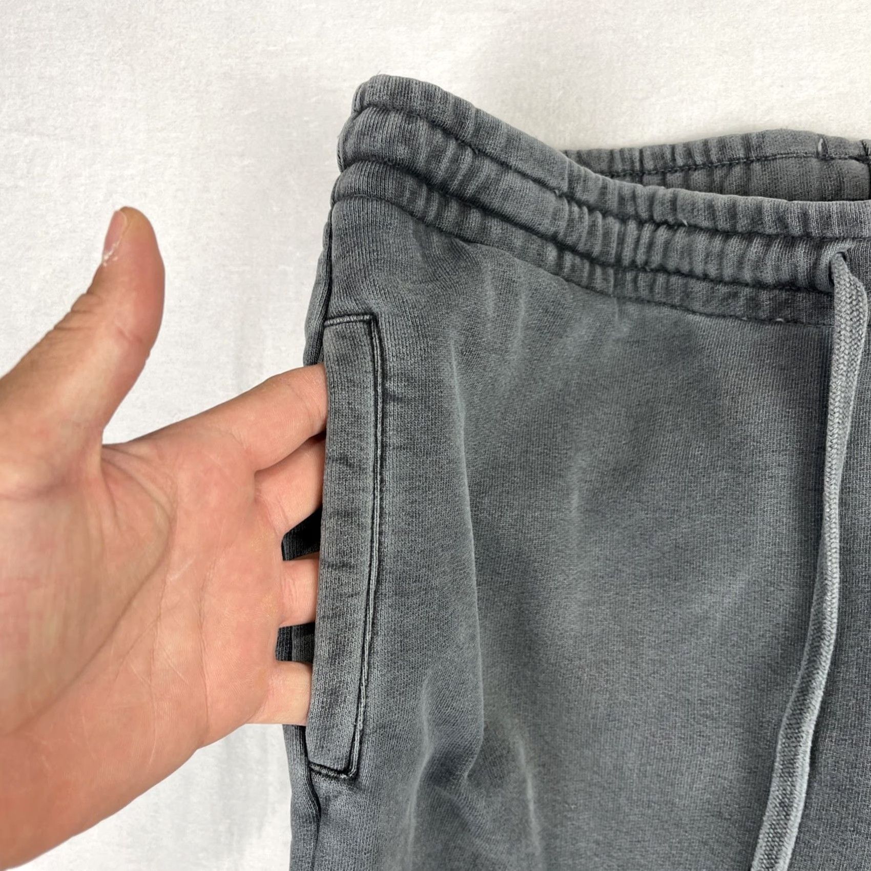Talentless Talentless Pants Mens XL Gray Sweatpants Joggers Heavyweight Tapered Athleisure Size US 36 / EU 52 - 4 Thumbnail