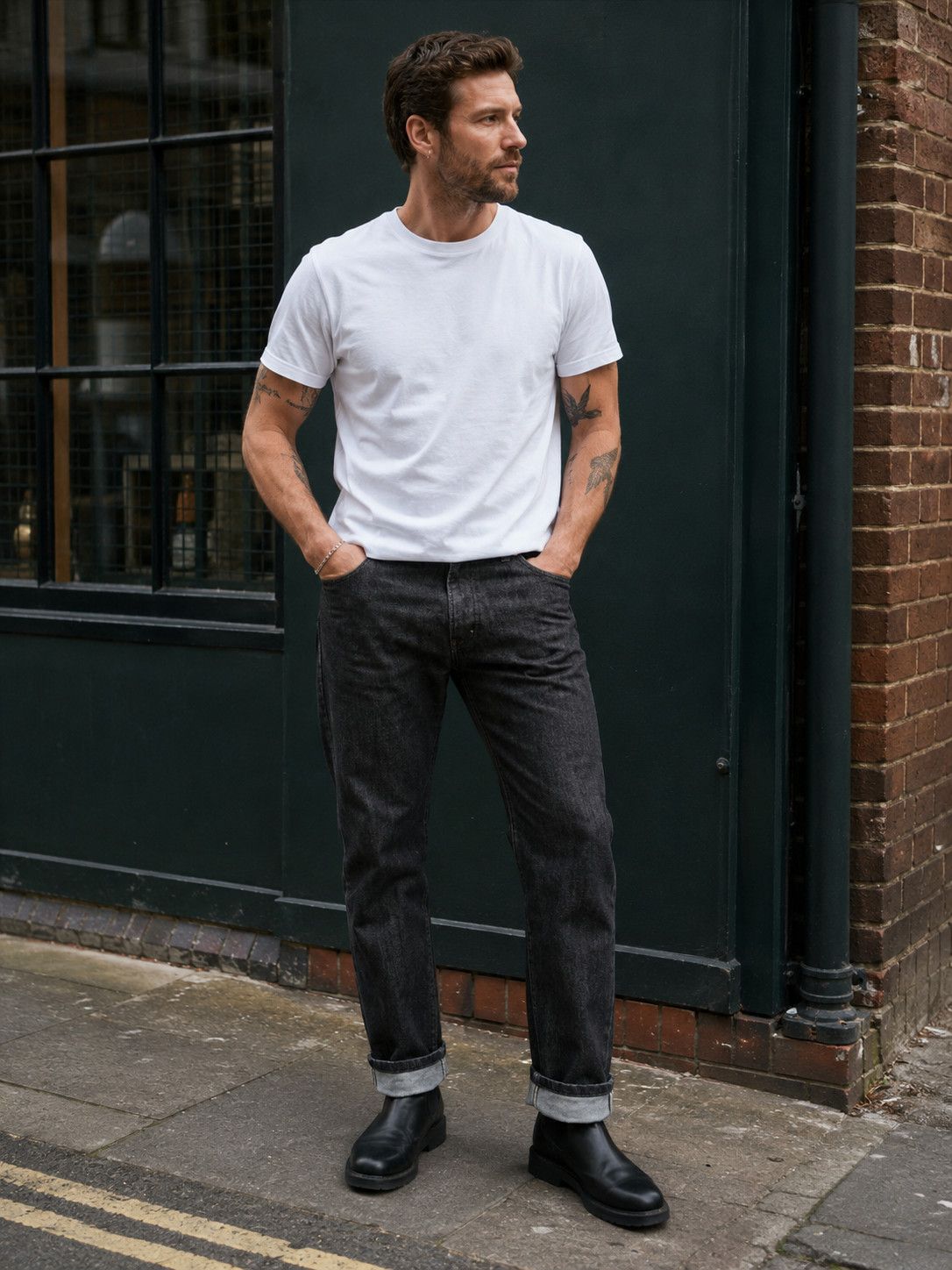 Neil Barrett Neil Barret Black Barret Selvedge Slim Jeans Size US 32 / EU 48 - 2 Thumbnail