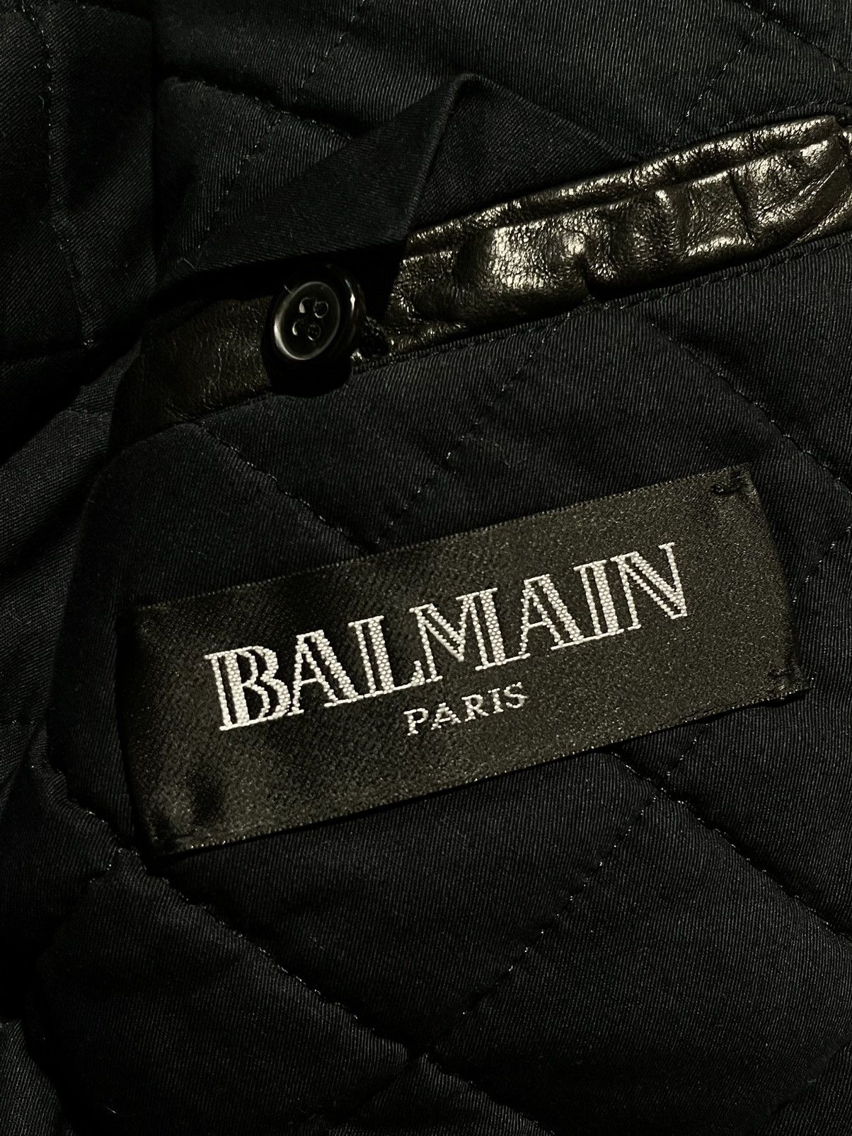 Balmain BALMAIN AW 2012 "MIDNIGHT BLUE" CALF SKIN/HAIR JACKET Size US S / EU 44-46 / 1 - 9 Thumbnail