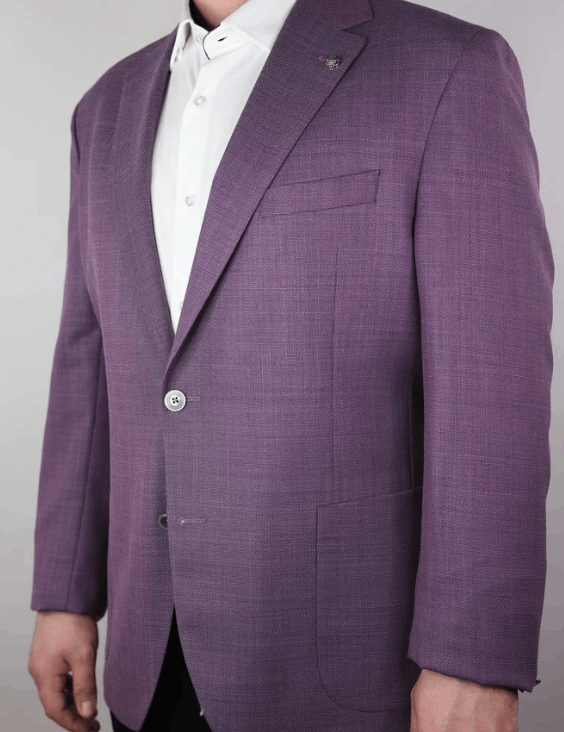 Jack Victor Morton Wool Berry Sport Coat 38R Size 38R - 1 Thumbnail