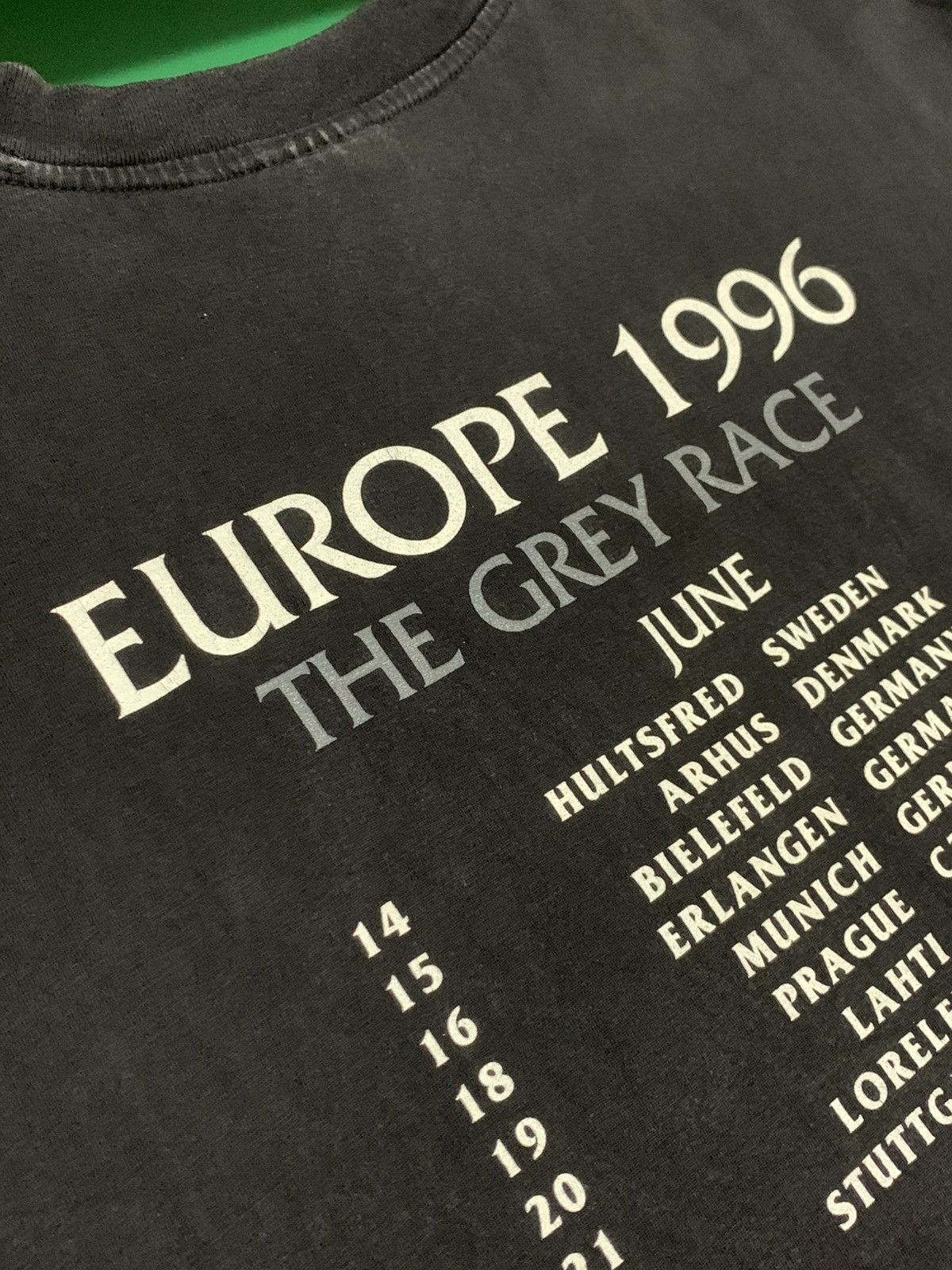 Band Tees ✝️ Vintage Bad Religion – The Grey Race Europe Tour 1996 Size US XL / EU 56 / 4 - 11 Thumbnail