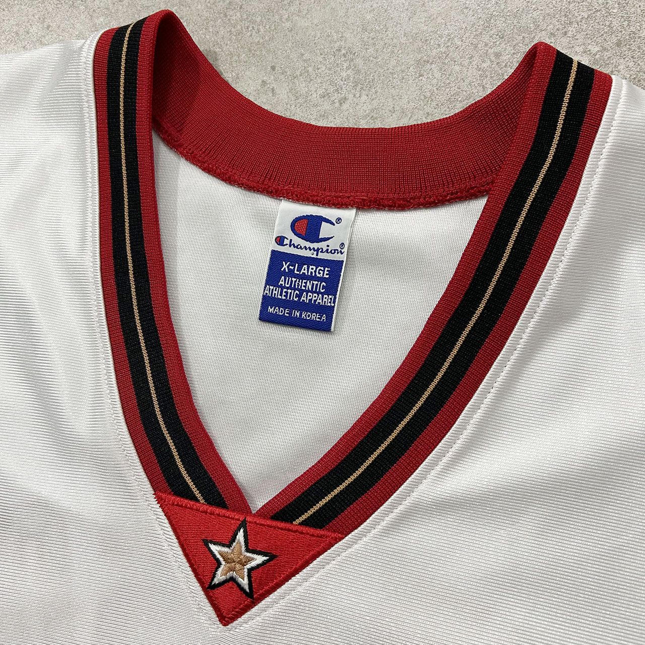 Champion × NBA × Vintage VTG NBA ALLEN IVERSON PHILADELPHIA 76ERS AUTHENTIC JERSEY Size US XL / EU 56 / 4 - 5 Thumbnail