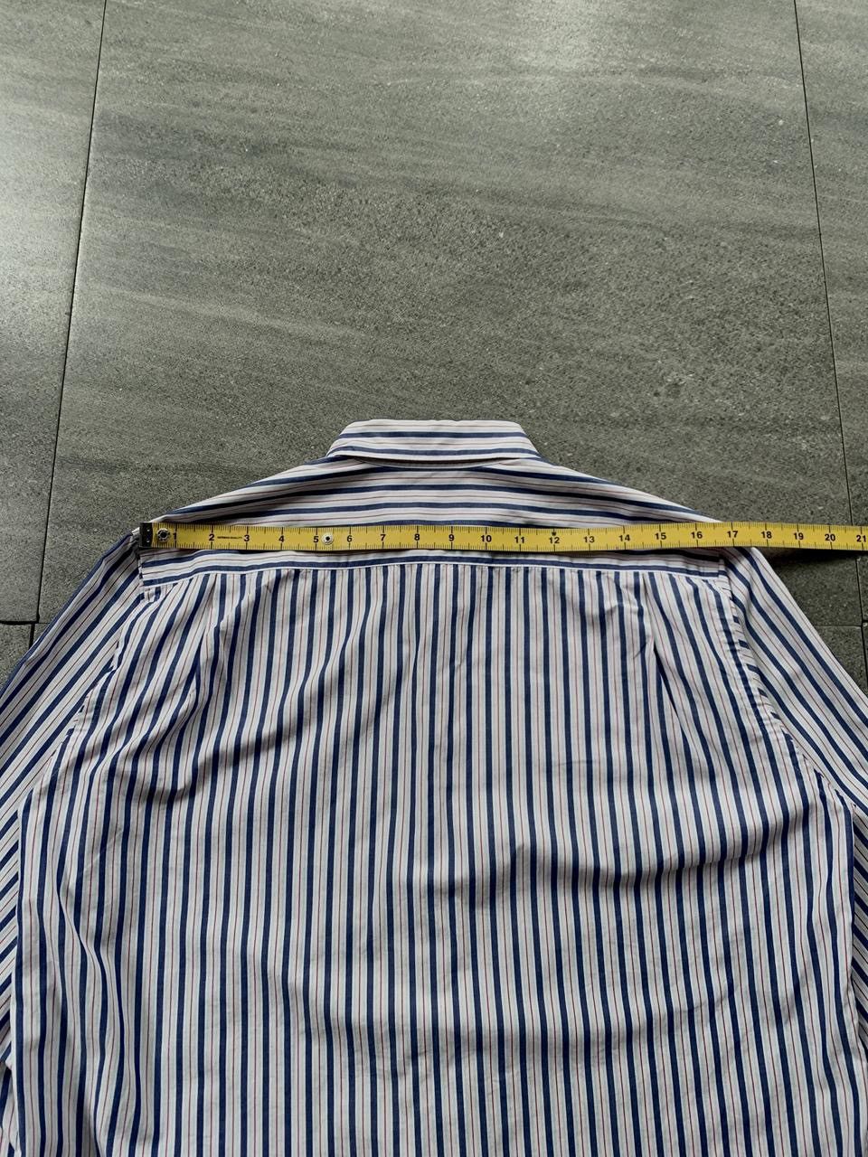 Comme des Garcons Homme FREE TAX! CDGH Striped Longsleeve Shirts Size US S / EU 44-46 / 1 - 13 Thumbnail