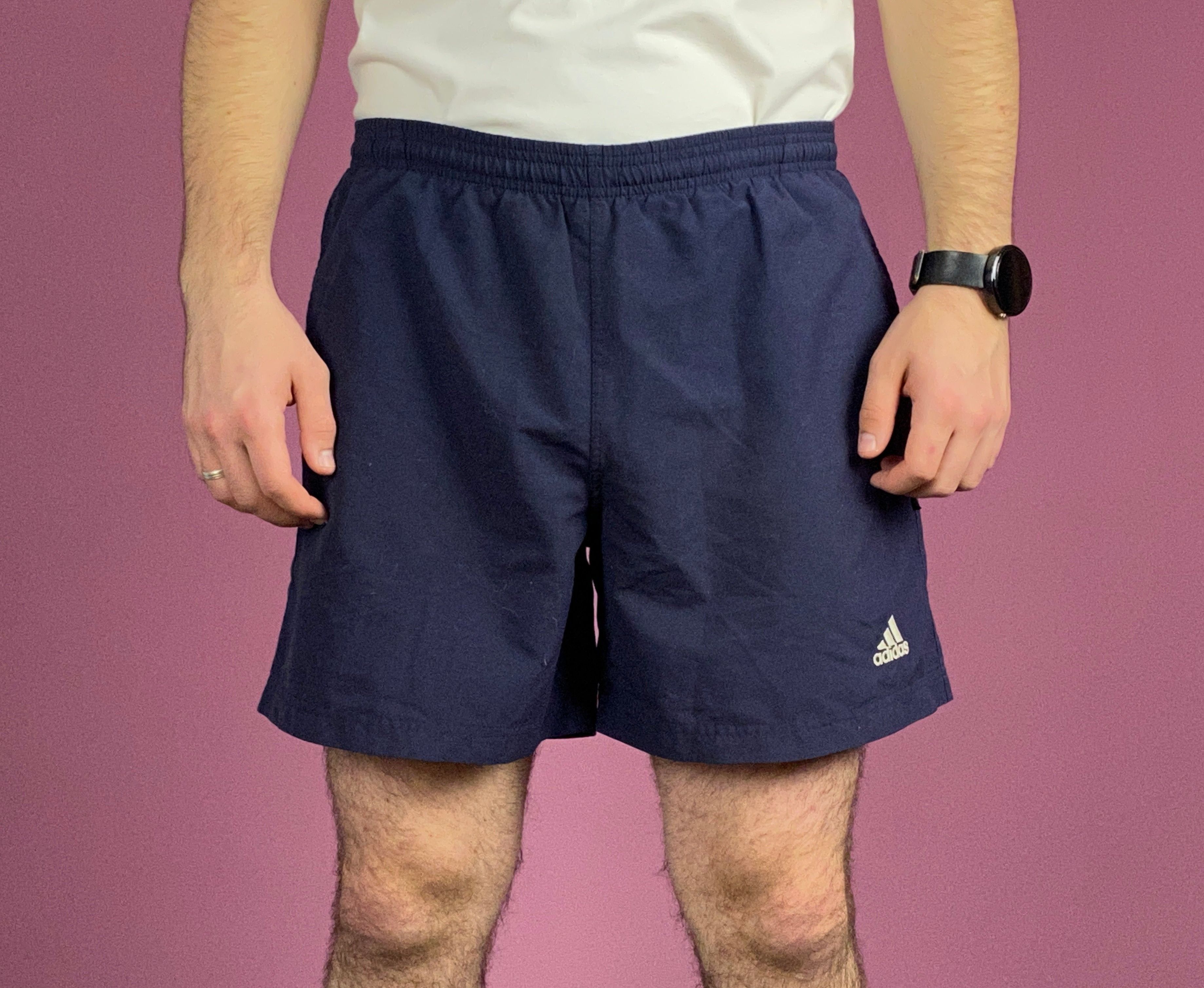 Adidas × Vintage Adidas Vintage Men's Sport Shorts - M Size US 32 / EU 48 - 1 Thumbnail