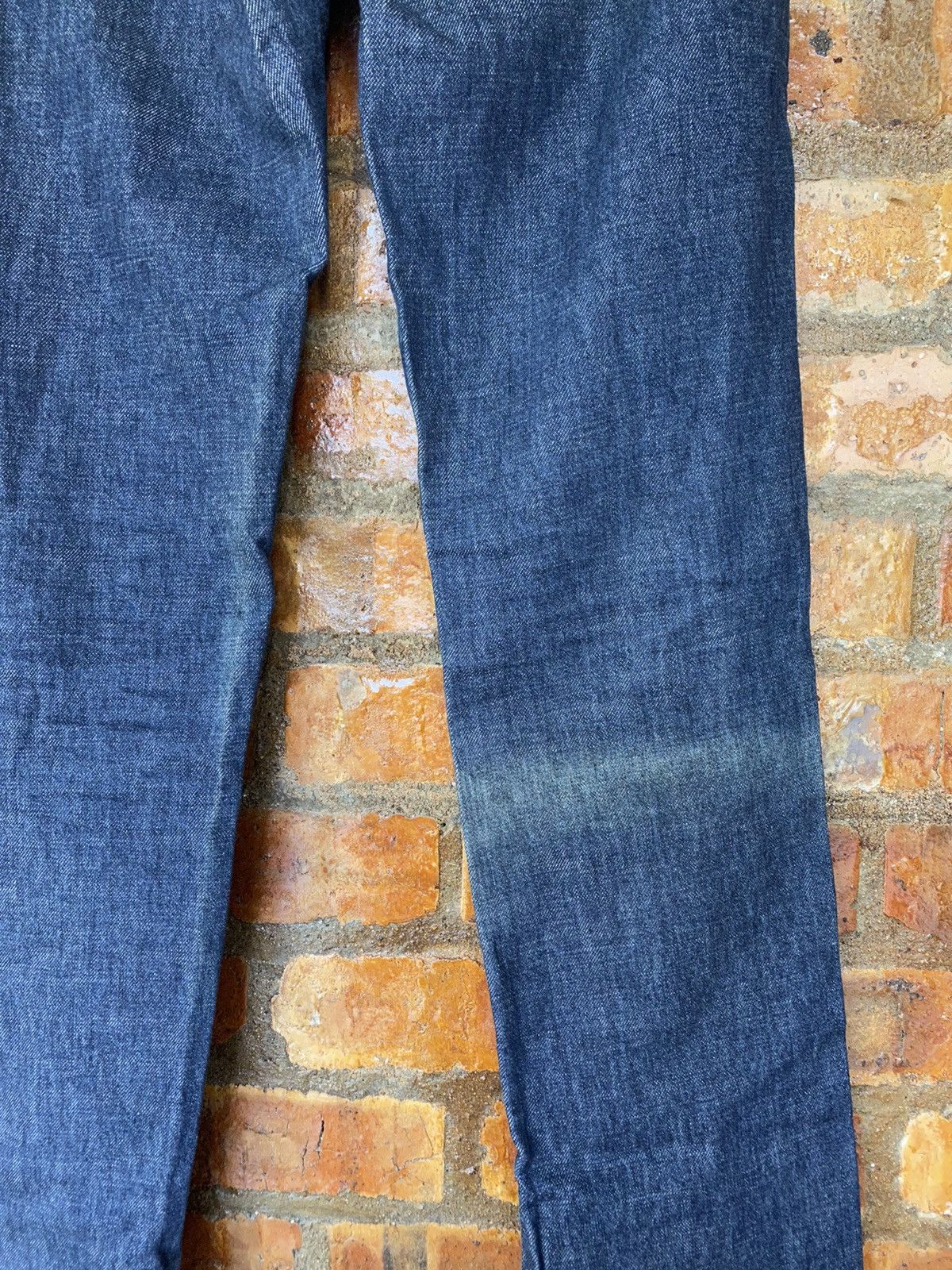 Walter Van Beirendonck Vtg W&Lt center Zipper Curve stitch denim Size 28" / US 6 / IT 42 - 12 Thumbnail