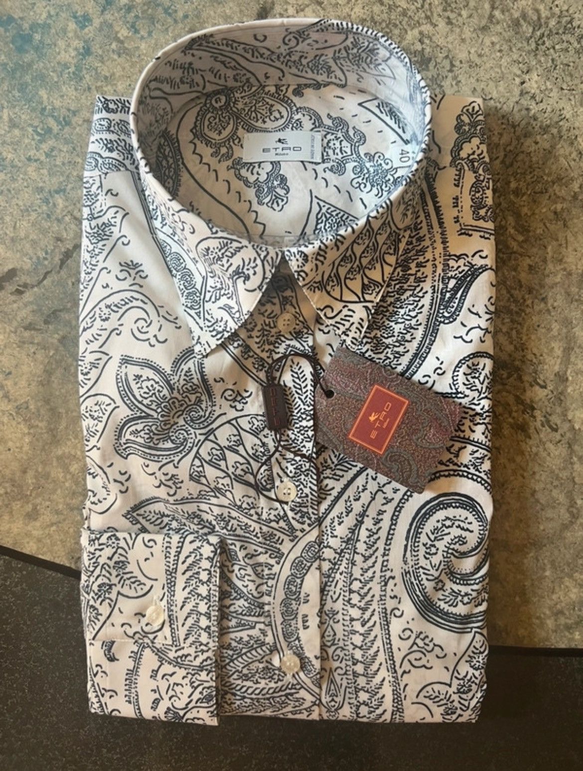 Etro ETRO cachemire print in cotton stretch Size XS / US 0-2 / IT 36-38 - 3 Thumbnail