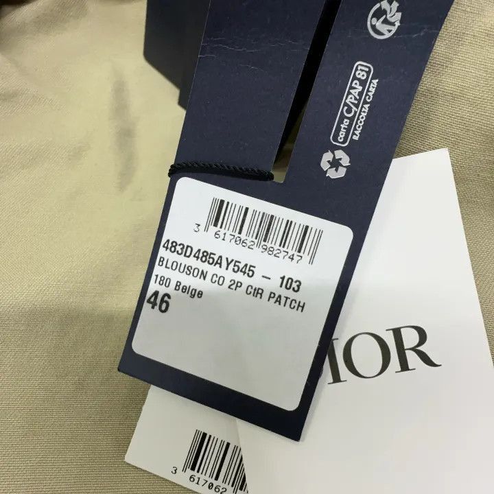 Dior Dior Dior Color Block Coach Jacket for Men 0079-2507 Size US M / EU 48-50 / 2 - 4 Thumbnail