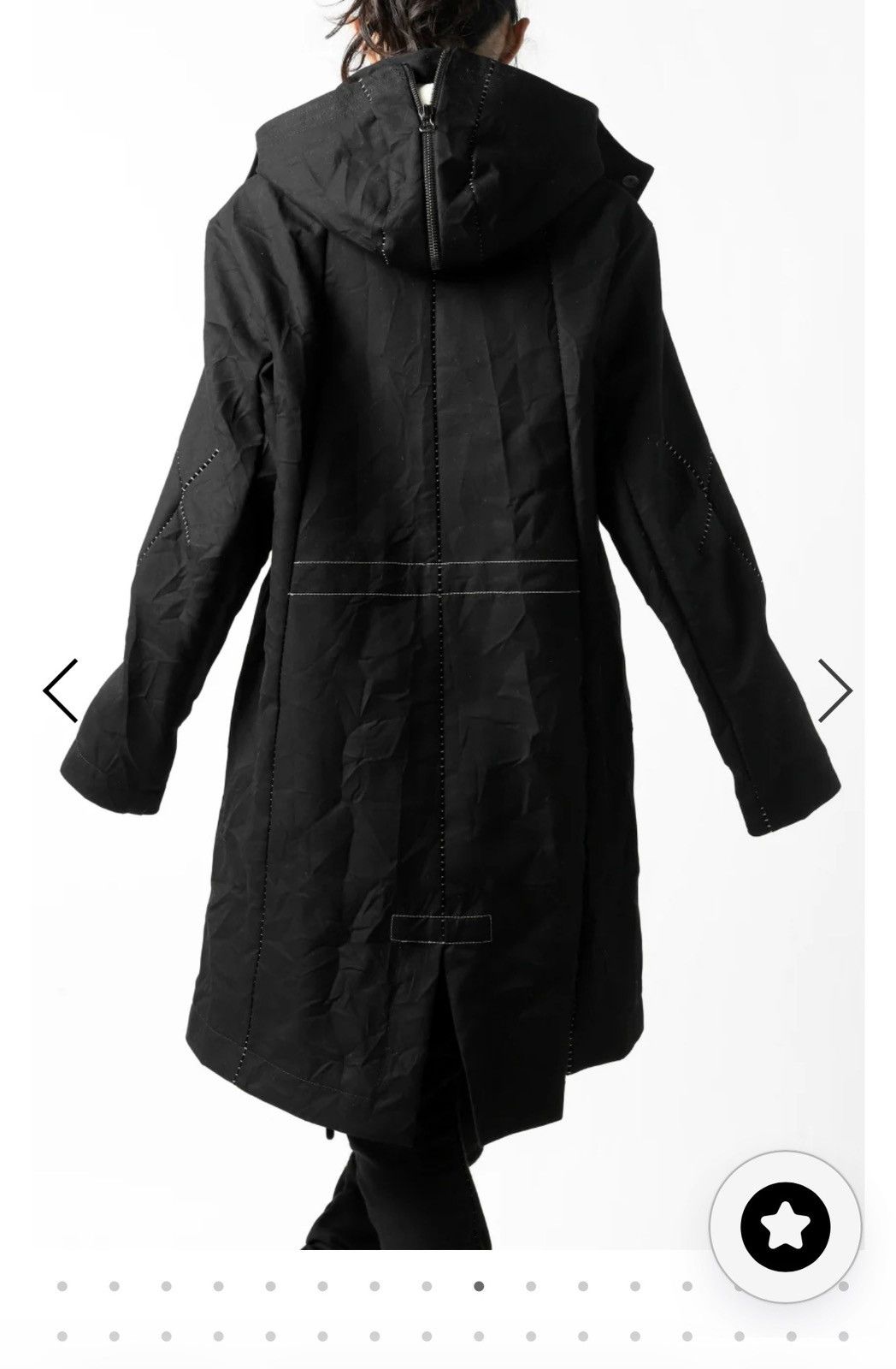 Masnada masnada MILITARY HOODIE LONG PARKA COAT with BOA LINNER Size US M / EU 48-50 / 2 - 7 Thumbnail