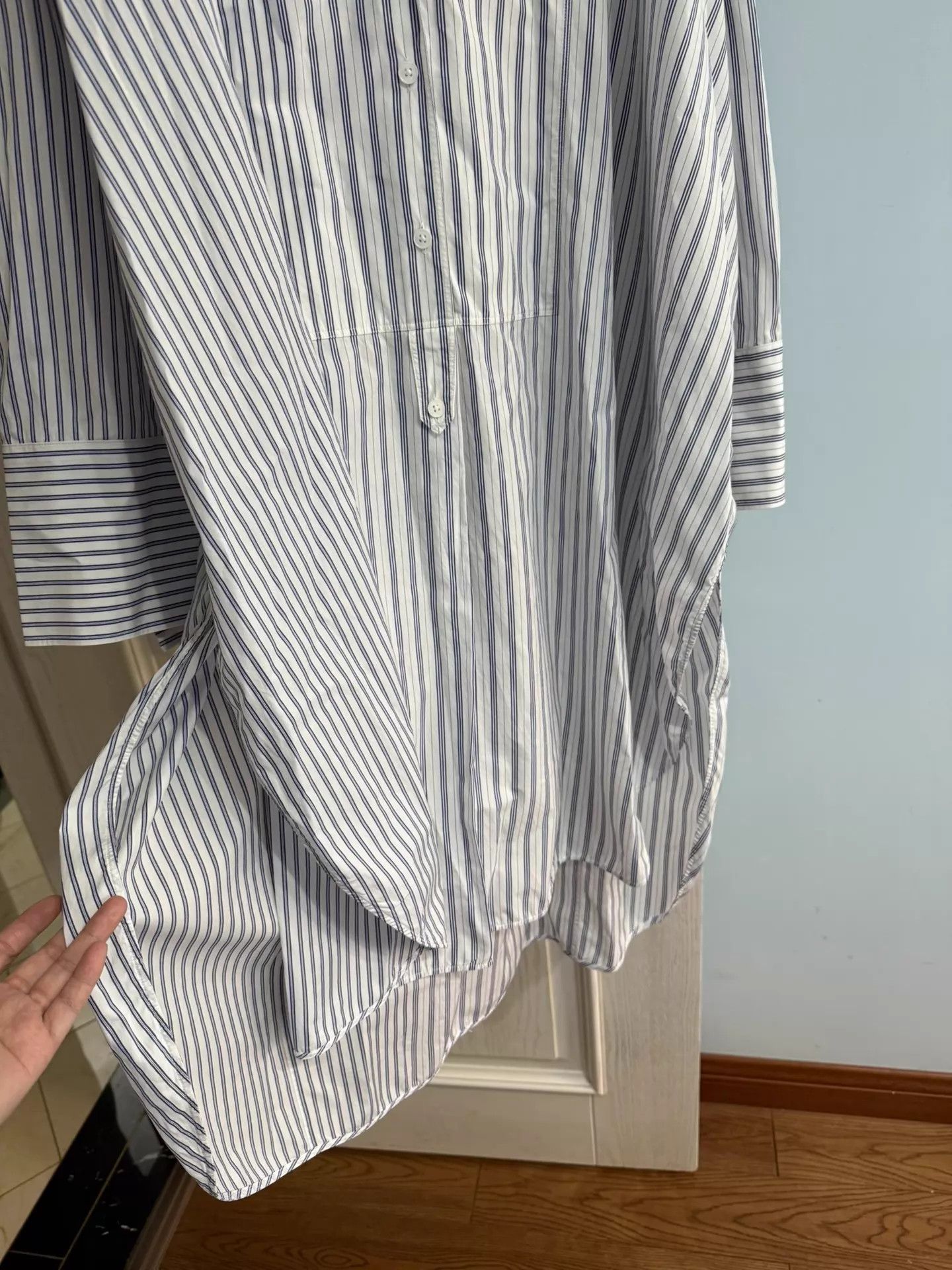 Jil Sander Jil Sander long shirt split hem casual tailored Size XS / US 0-2 / IT 36-38 - 4 Thumbnail