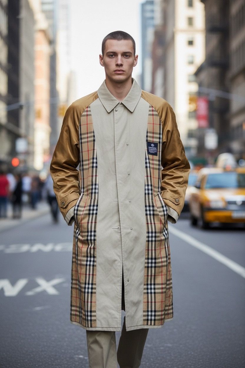 Burberry VINTAGE BURBERRY TRENCH COAT Size US L / EU 52-54 / 3 - 2 Thumbnail