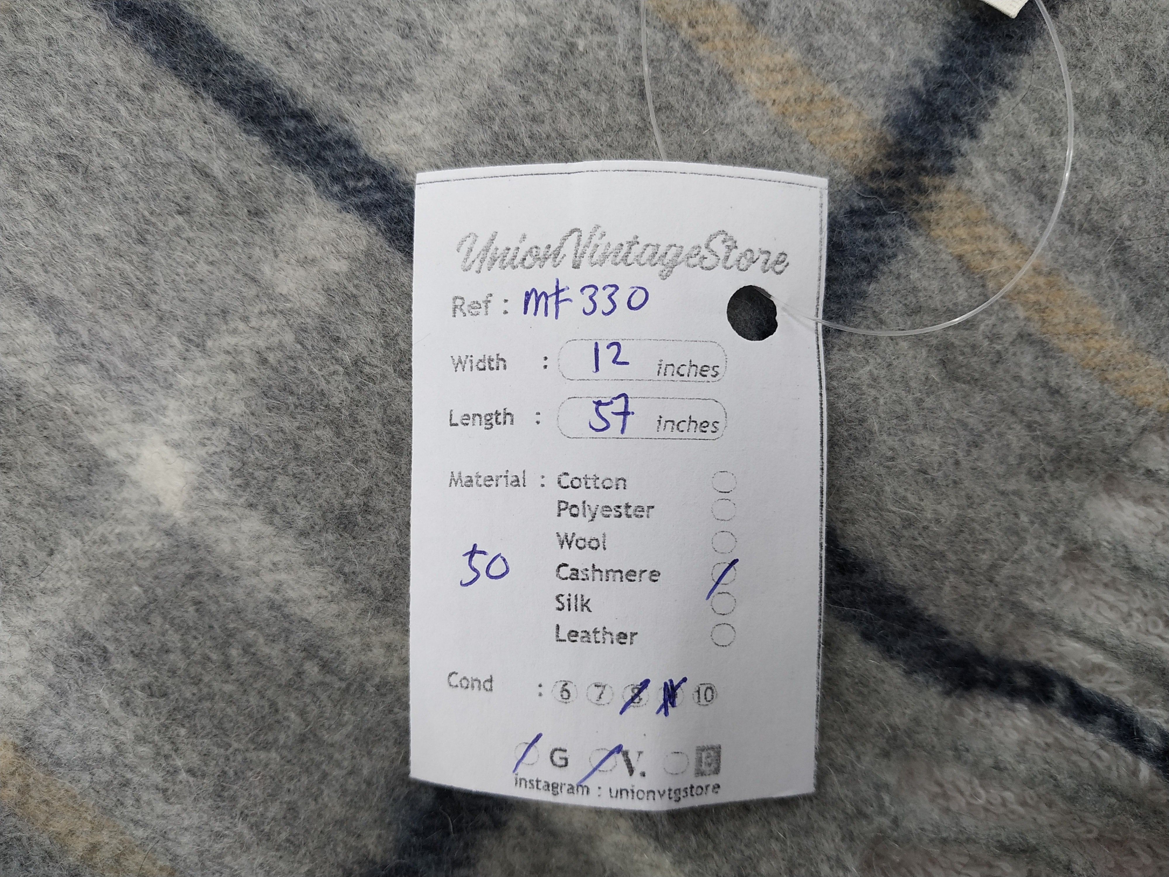 Pierre Cardin Vintage Pierre Cardin Scarf/Muffler/Neckwear MF330 Size ONE SIZE - 6 Thumbnail