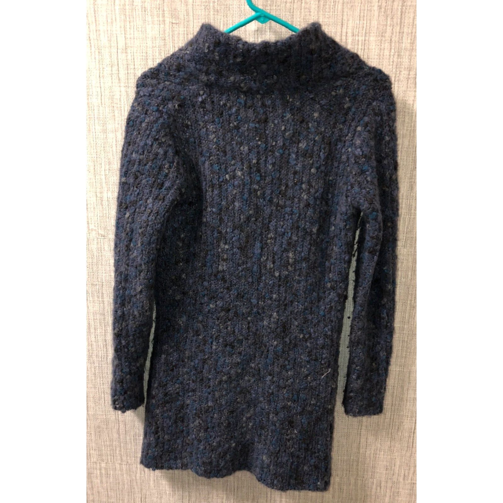 Vintage Marisa Christina Sweater Women’s Blue Size S Acrylic Blend Alpaca Mohair Single Button Size S / US 4 / IT 40 - 4 Thumbnail