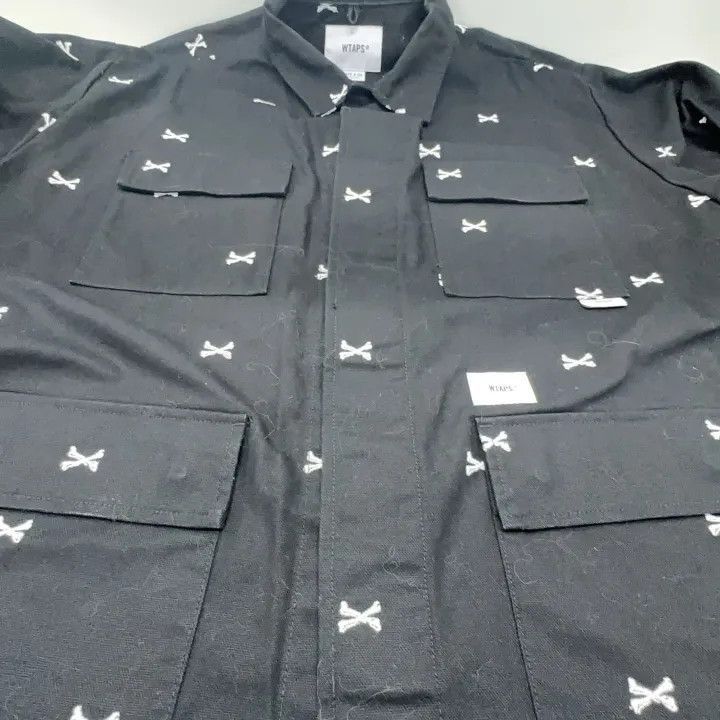 Wtaps WTAPS SS22 Black Pocket Long Sleeve Shirt -2507 Size US L / EU 52-54 / 3 - 5 Thumbnail