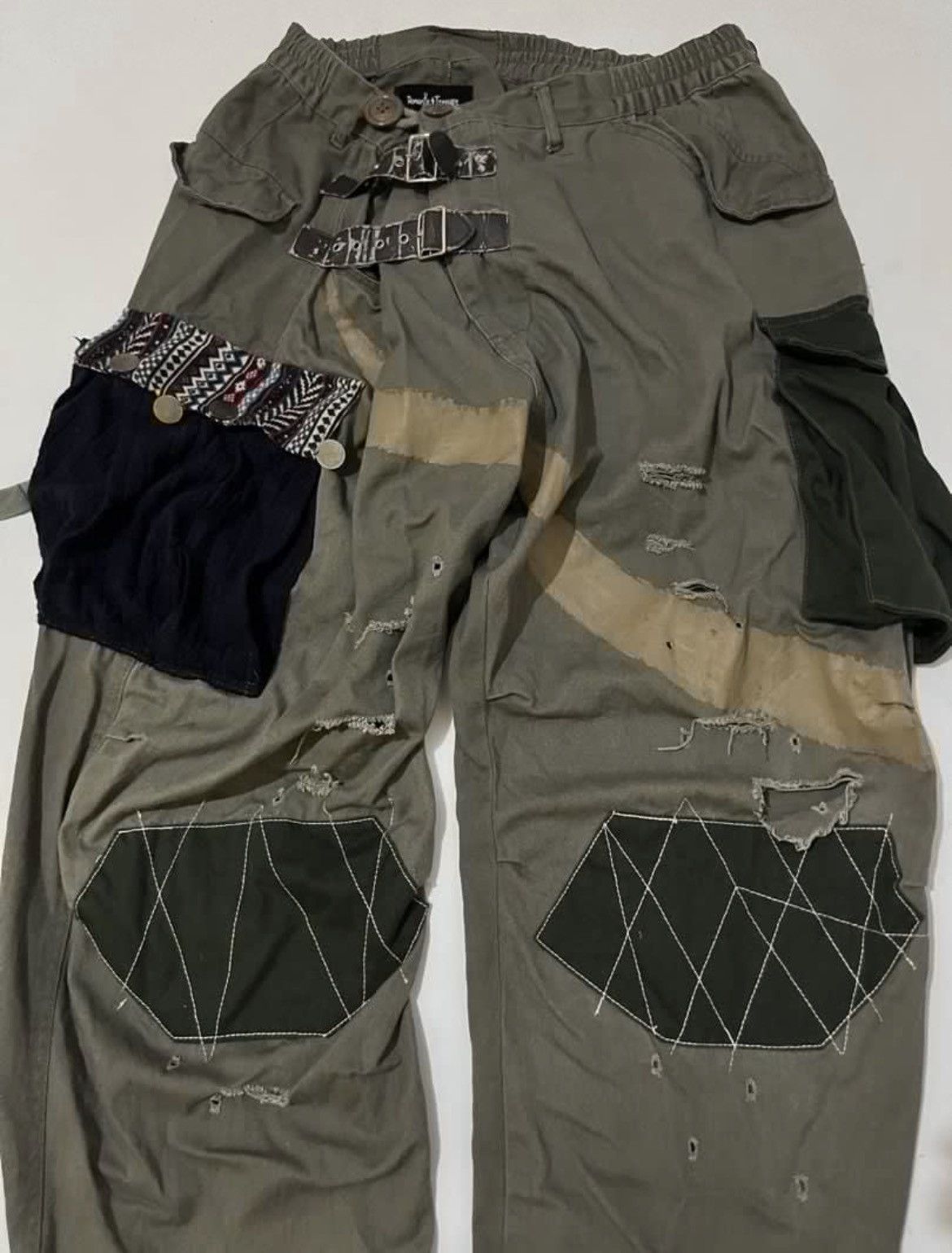 Japanese Brand Japanese brand kingly mask cargo hybrid pants Size US 32 / EU 48 - 4 Thumbnail