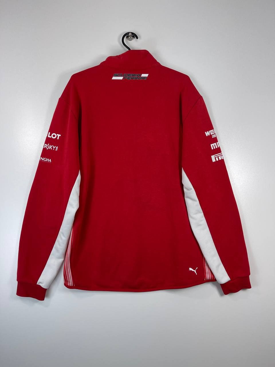 Puma Puma Ferrari F1 Team Pullover Half Zip Sweatshirt Sz L Size US M / EU 48-50 / 2 - 7 Thumbnail