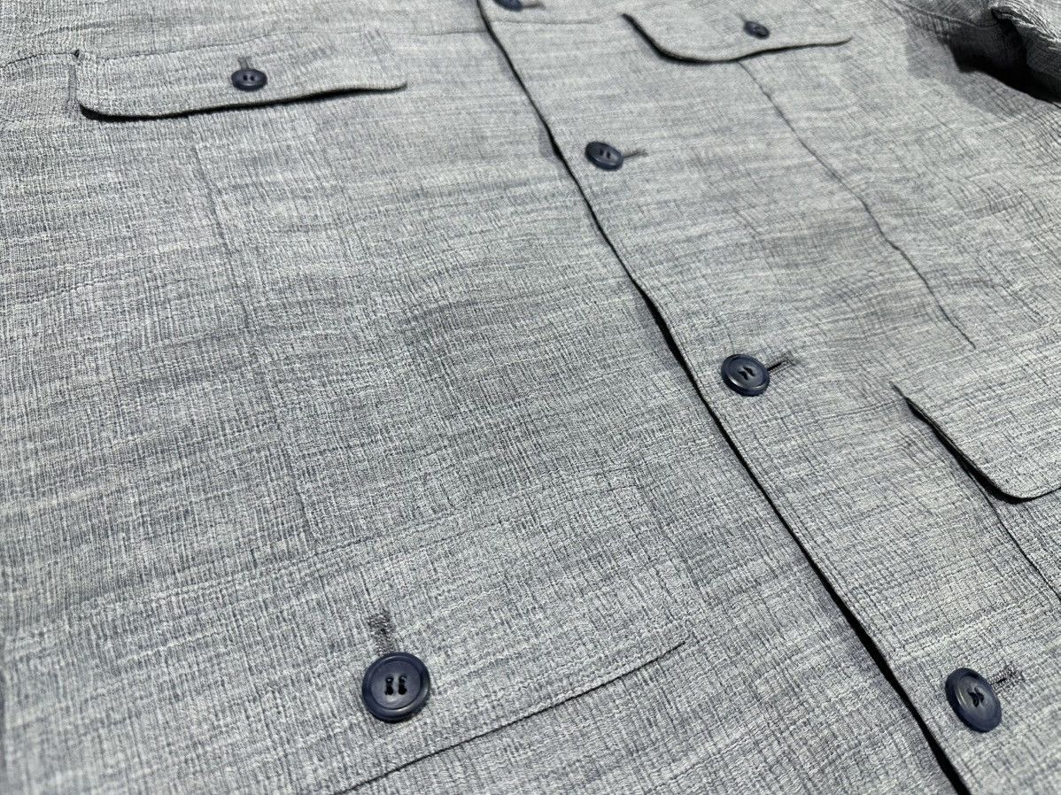 Japanese Brand 🔥Japanese Vintage Cimca Pleats Shirt 4 Pockets Size US L / EU 52-54 / 3 - 4 Thumbnail