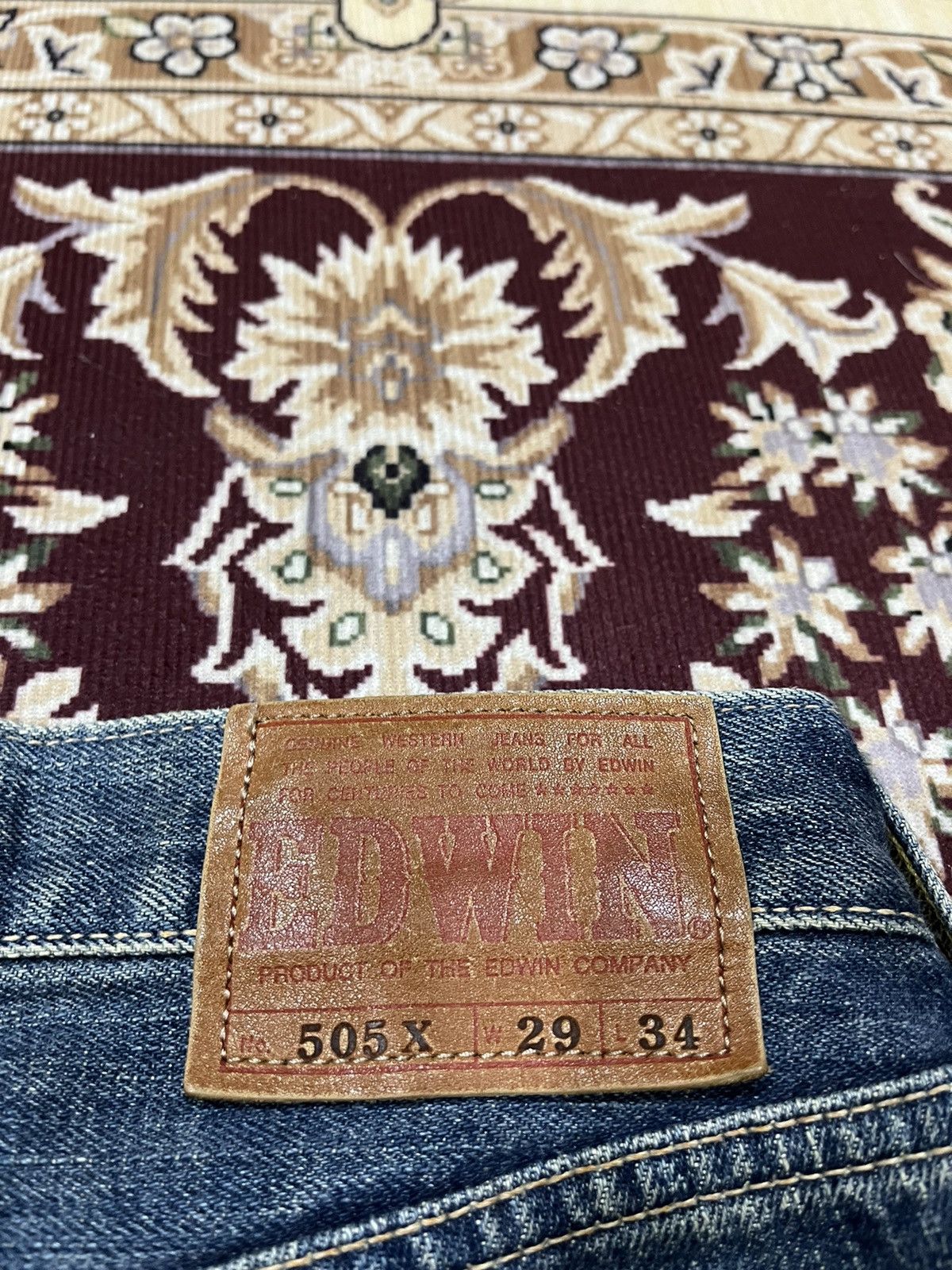 Edwin Vintage Edwin 505x Redline Selvedge Denim Size US 29 - 16 Thumbnail