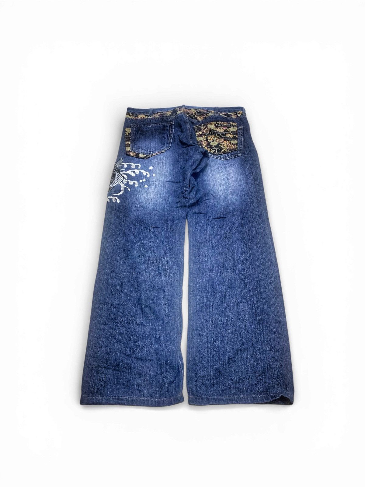 Japanese Brand Dominates Japanese Koi Jeans Size US 38 / EU 54 - 2 Thumbnail