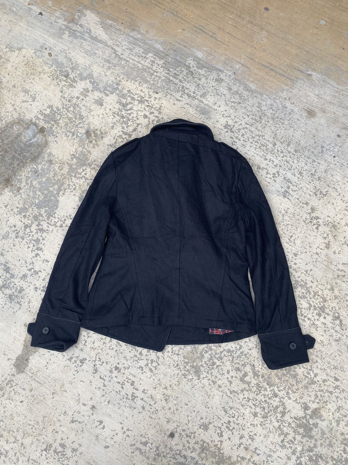 Crafman-ship by comme ca commune pea coat wool jacket