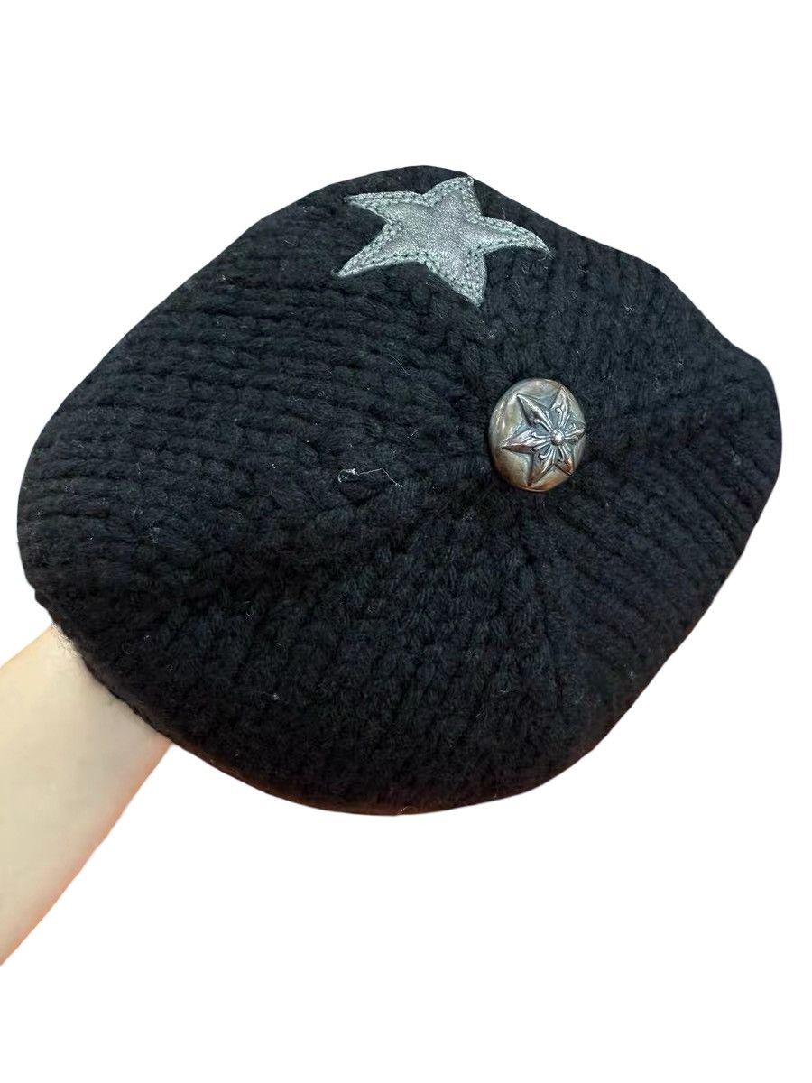 Chrome Hearts Star patch beanie Size ONE SIZE - 3 Thumbnail