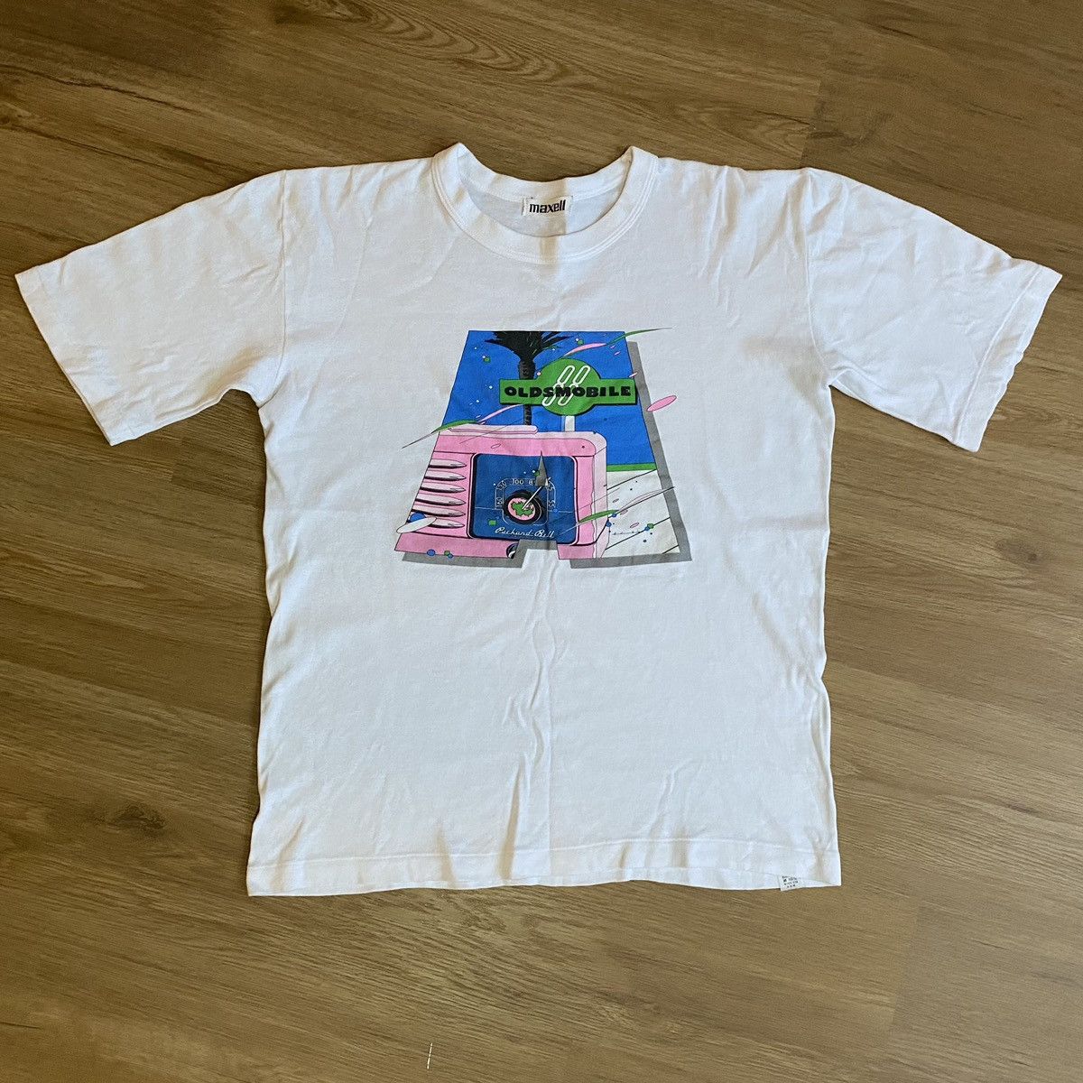 Other × Vintage Vintage Maxell Tshirt Citypop Design Size US M / EU 48-50 / 2 - 1 Thumbnail