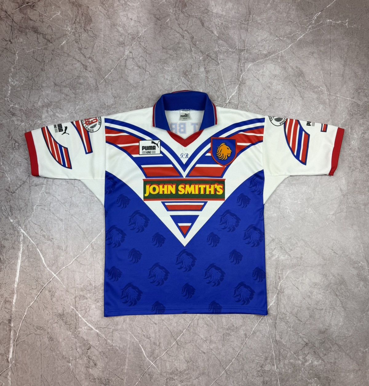 Puma Vintage 1995 Great Britain Rugby League Jersey by Puma Size US L / EU 52-54 / 3 - 2 Thumbnail