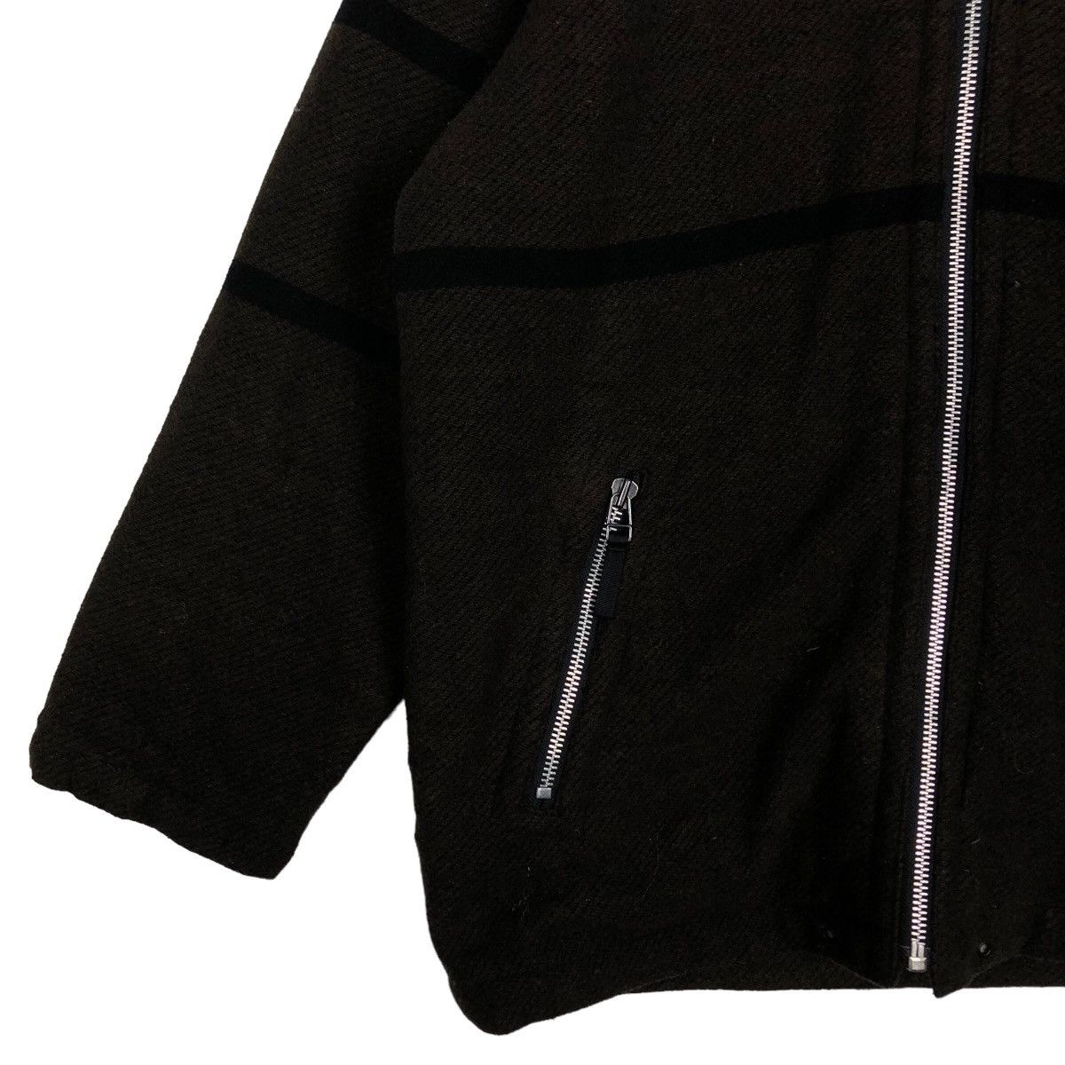 Japanese Brand 🔥Rich Brown Wool Herringbone Jacket Mavi Sons Issey Miyake Size US L / EU 52-54 / 3 - 4 Thumbnail