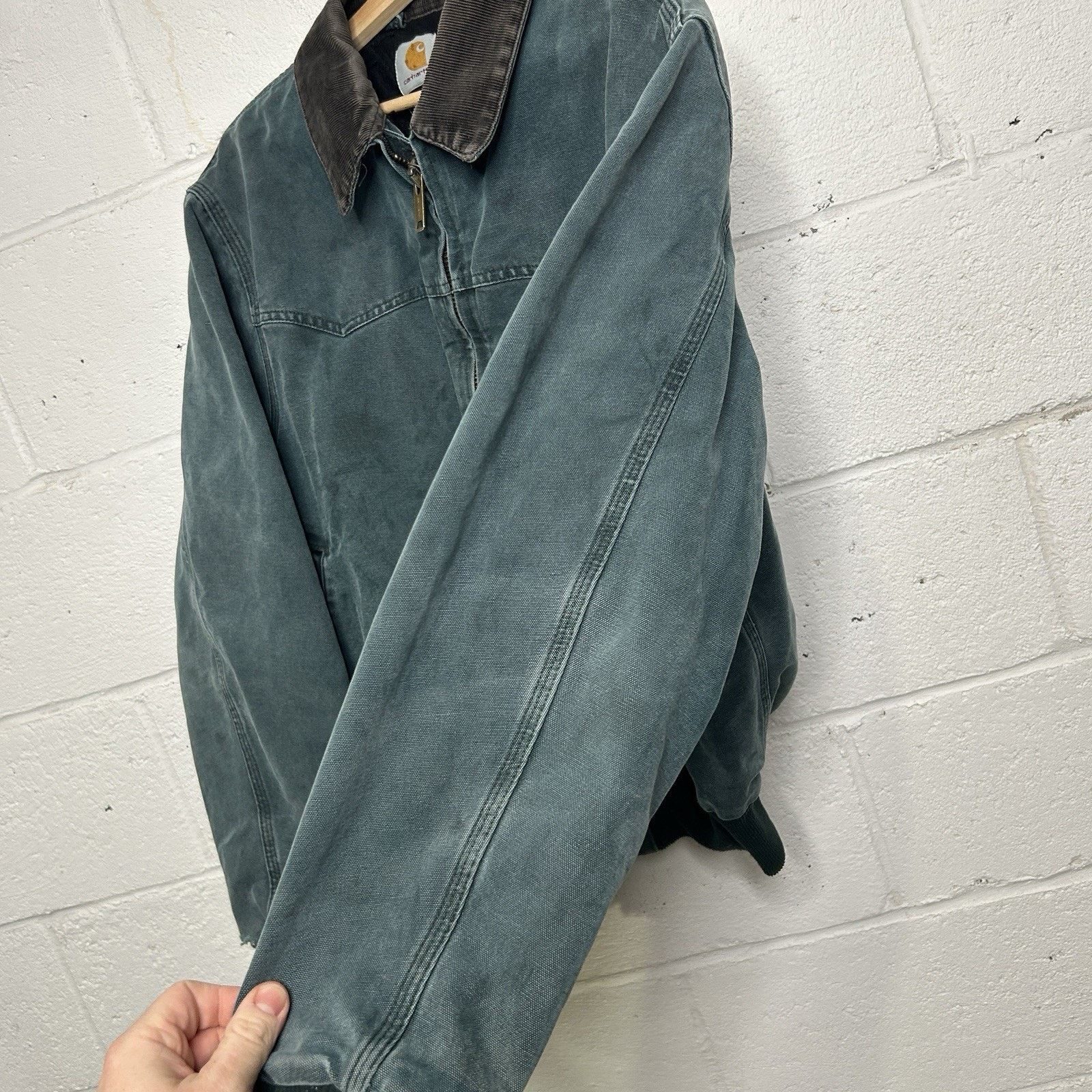 Carhartt Vintage Carhartt Santa Fe Jacket “Hunter Green” J14 HTG Size US L / EU 52-54 / 3 - 10 Thumbnail