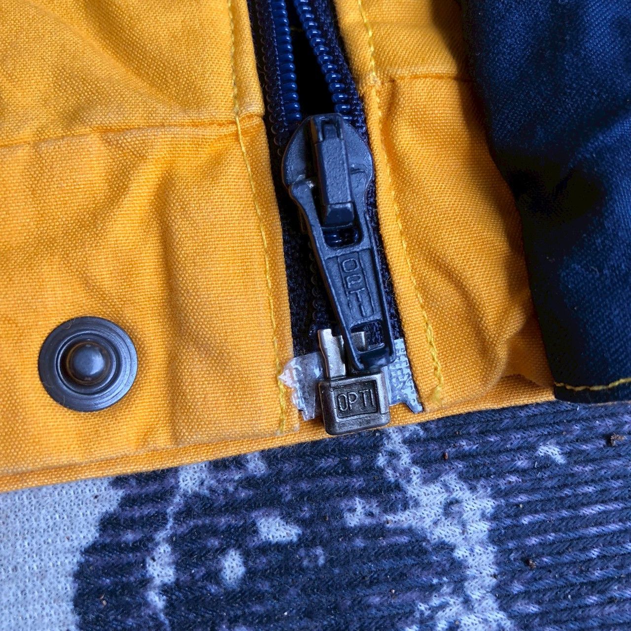 Burberry Vintage 90s Burberrys Nova Check Lined Yellow Jacket Size US L / EU 52-54 / 3 - 9 Thumbnail
