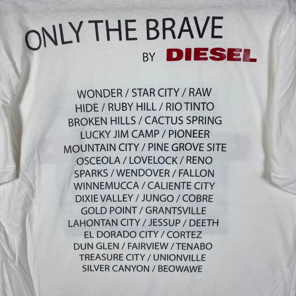 Diesel DIESEL Only The Brave Graphic Tee Shirt Large Size Size US M / EU 48-50 / 2 - 5 Thumbnail