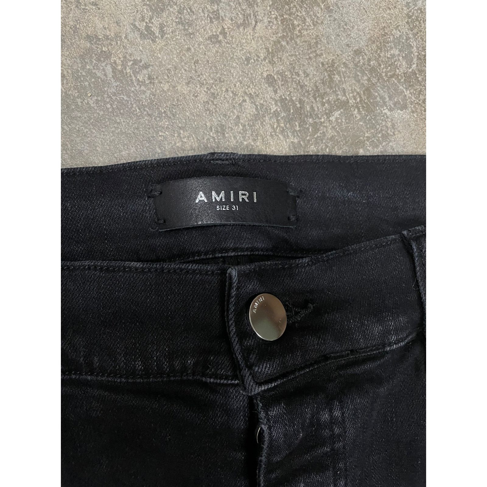 Amiri Amiri Thrasher Sequin Patches 31 Used Size US 31 - 3 Thumbnail