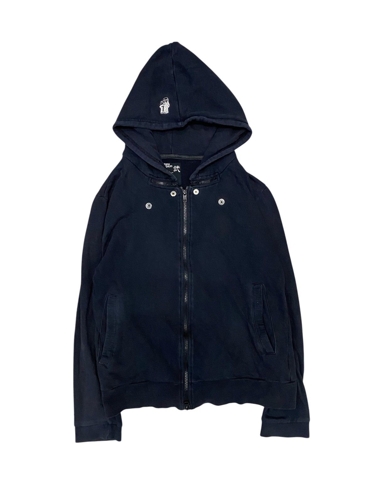 PPFM 2000s PPFM Zipper button colar hoodie Size US S / EU 44-46 / 1 - 1 Thumbnail
