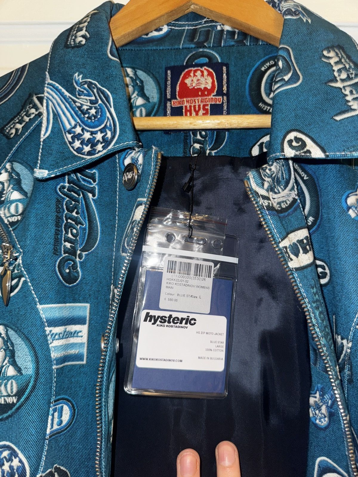 HYSTERIC GLAMOUR×KIKO KOSTADINOA JACKET Hysteric Glamour x Kiko Kostadinov Zip Moto Jacket | eBay