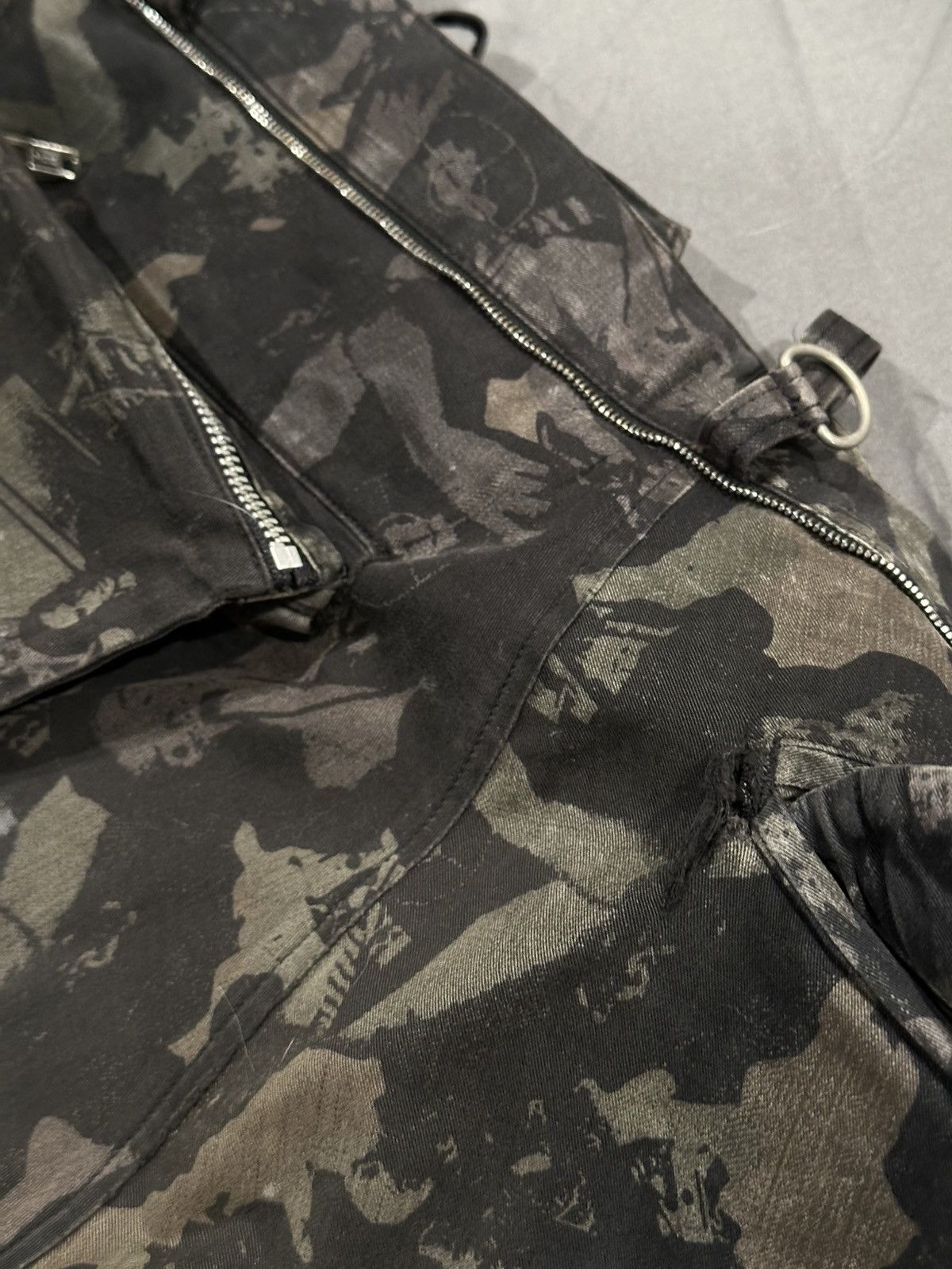 Undercover SS03 Scab Portrait Camo Cargo Pants M Size US 31 - 10 Thumbnail