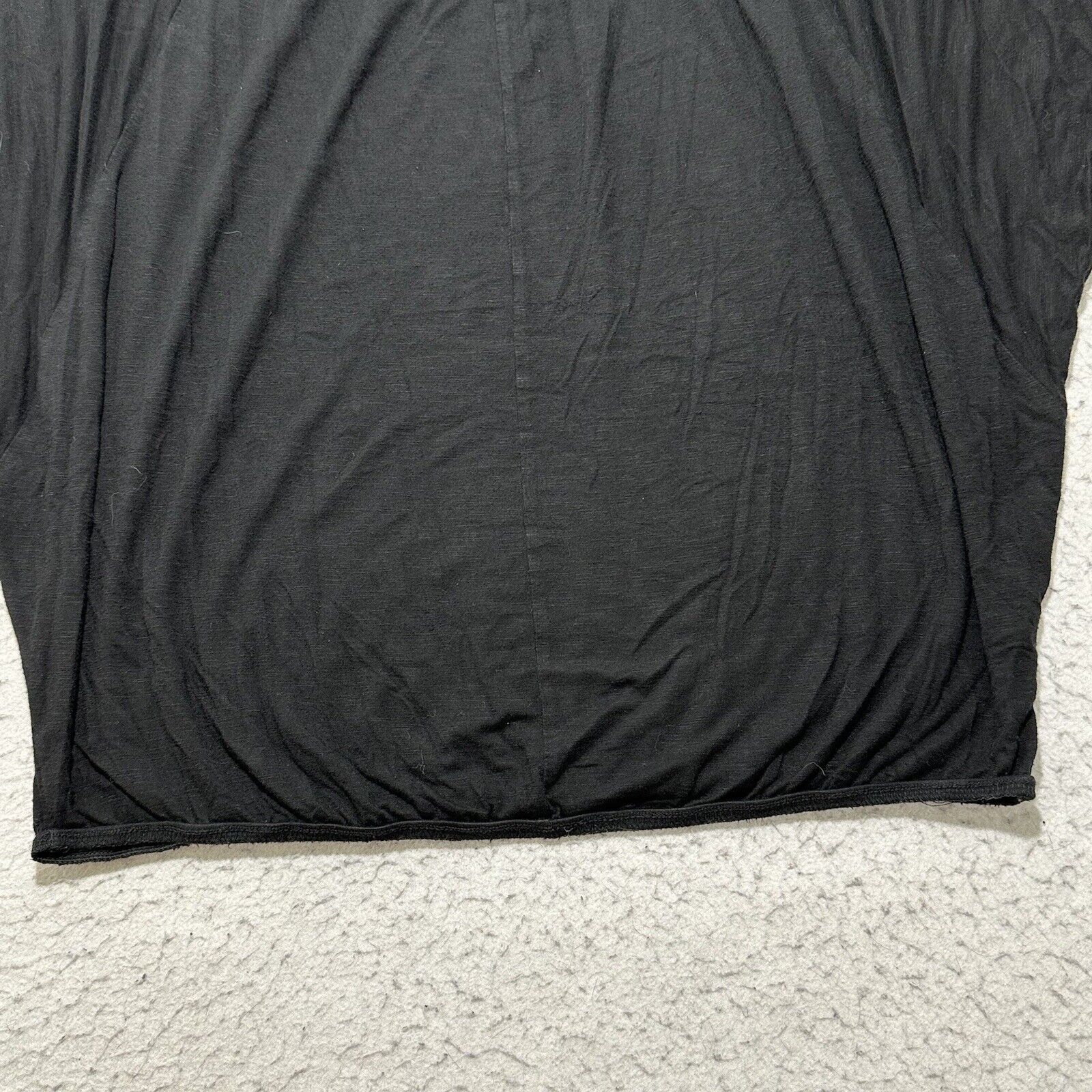 Loft LOFT Large Black Short Sleeve Pullover TShirt Lightweight Size L / US 10 / IT 46 - 12 Thumbnail