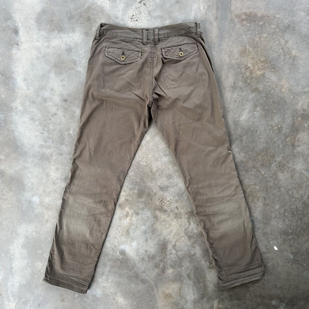 Japanese Brand × Vintage Vintage Ecru Holleys Casual Trousers Pants Size US 30 / EU 46 - 8 Thumbnail
