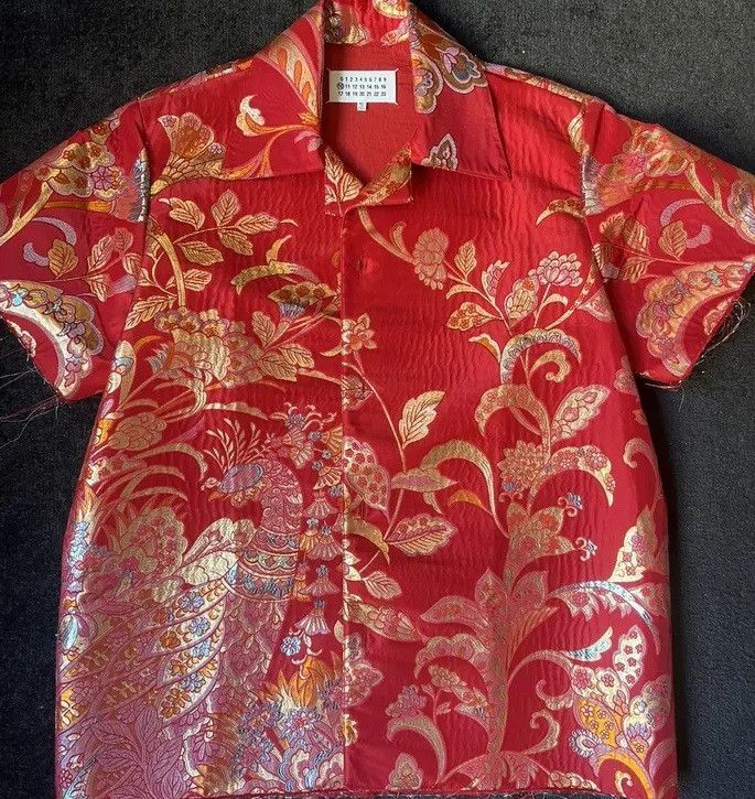 Maison Margiela 19SS Artisanal Resconstructed Kimono Button Up Size US S / EU 44-46 / 1 - 1 Thumbnail