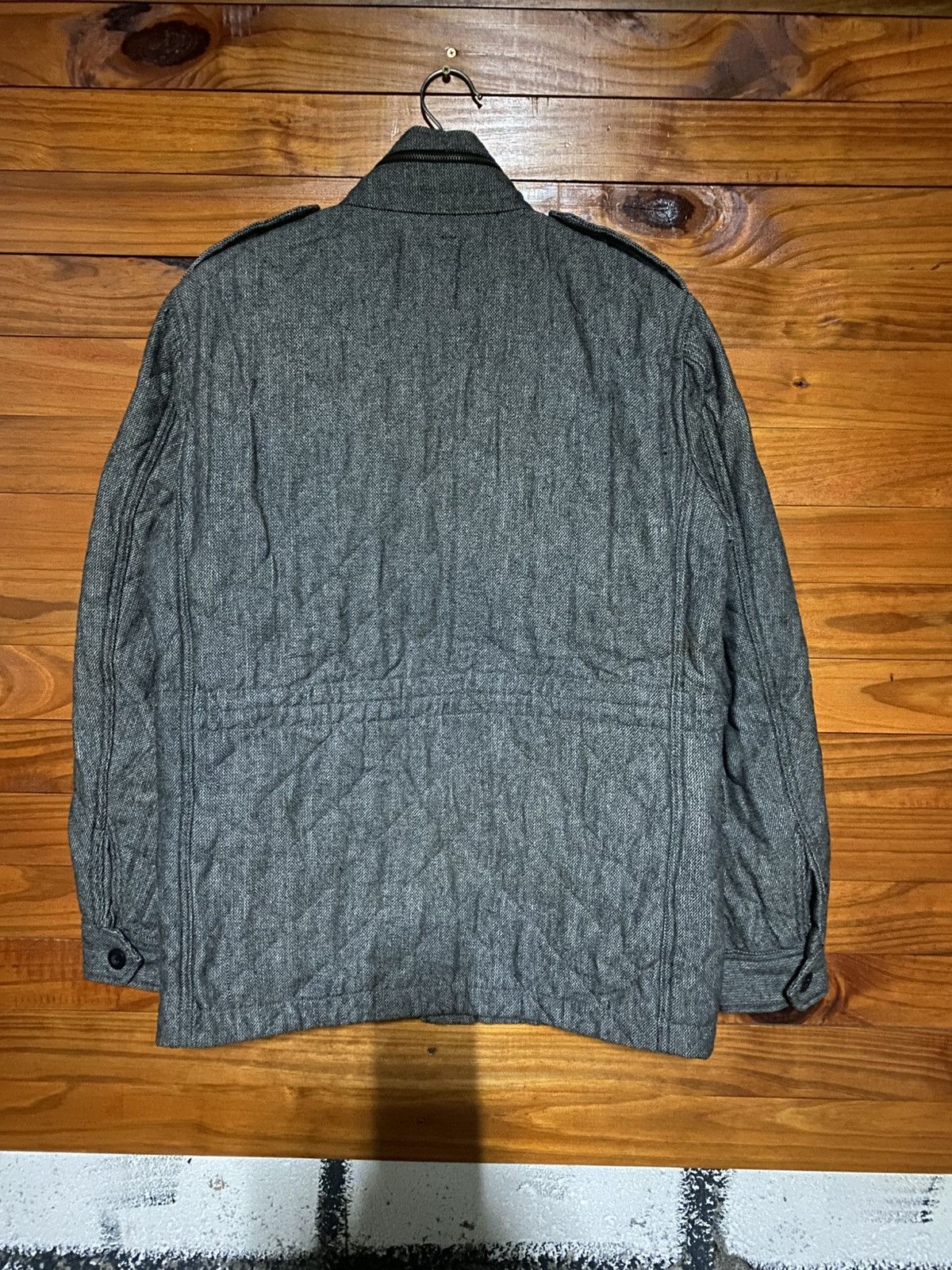Lee Lee Cooper Quilted Military Field Jacket – Grey – Vintage Size US M / EU 48-50 / 2 - 10 Thumbnail