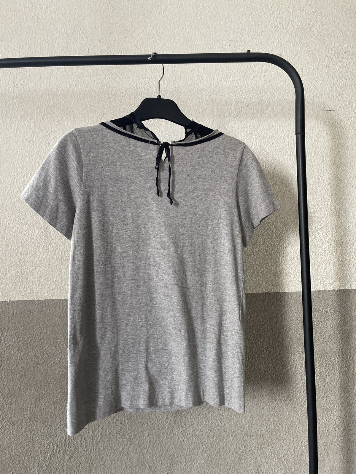 Tricot Comme des Garcons AD2009 Tricot Comme Des Garcons Pearl Hybrid Tee Size S / US 4 / IT 40 - 2 Thumbnail